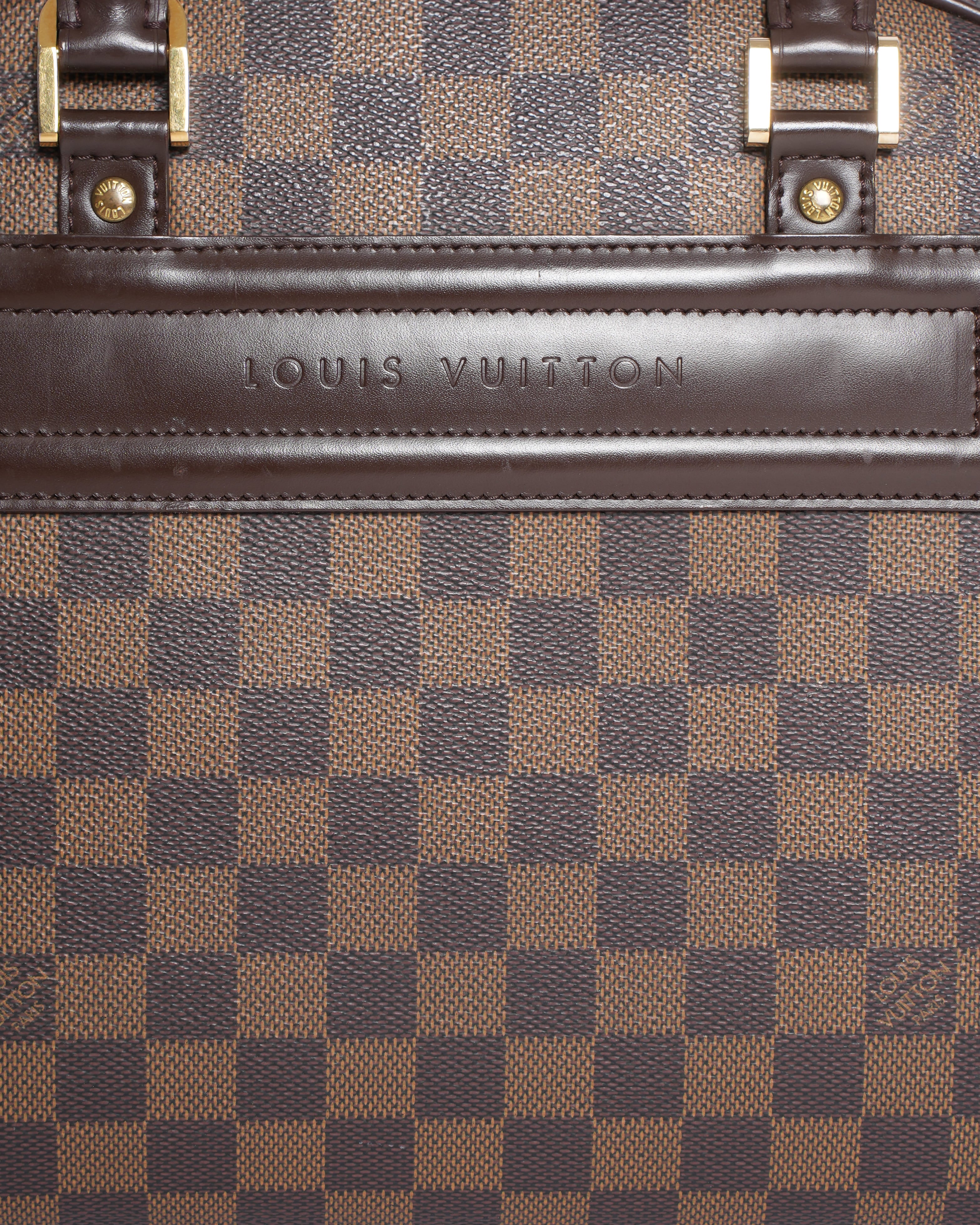 Louis vuitton damier ebene nolita satchel bag