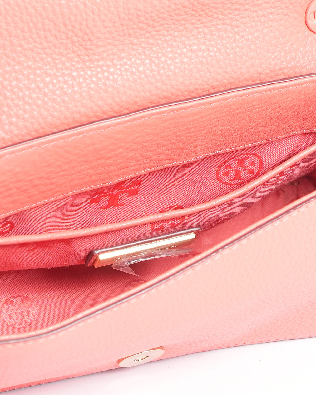 Tory Burch Peach Pink Crossbody bag