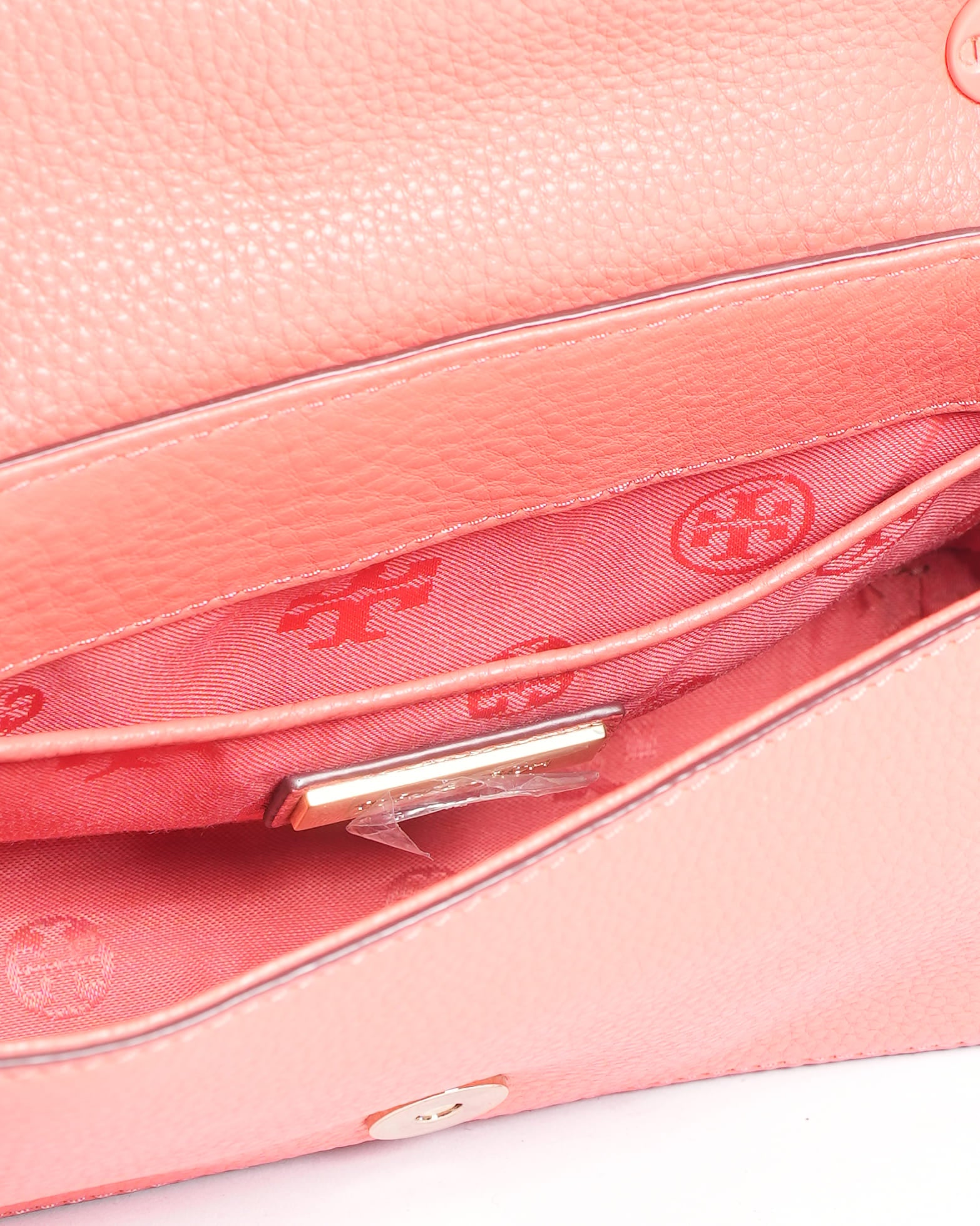 Tory Burch Peach Pink Crossbody bag