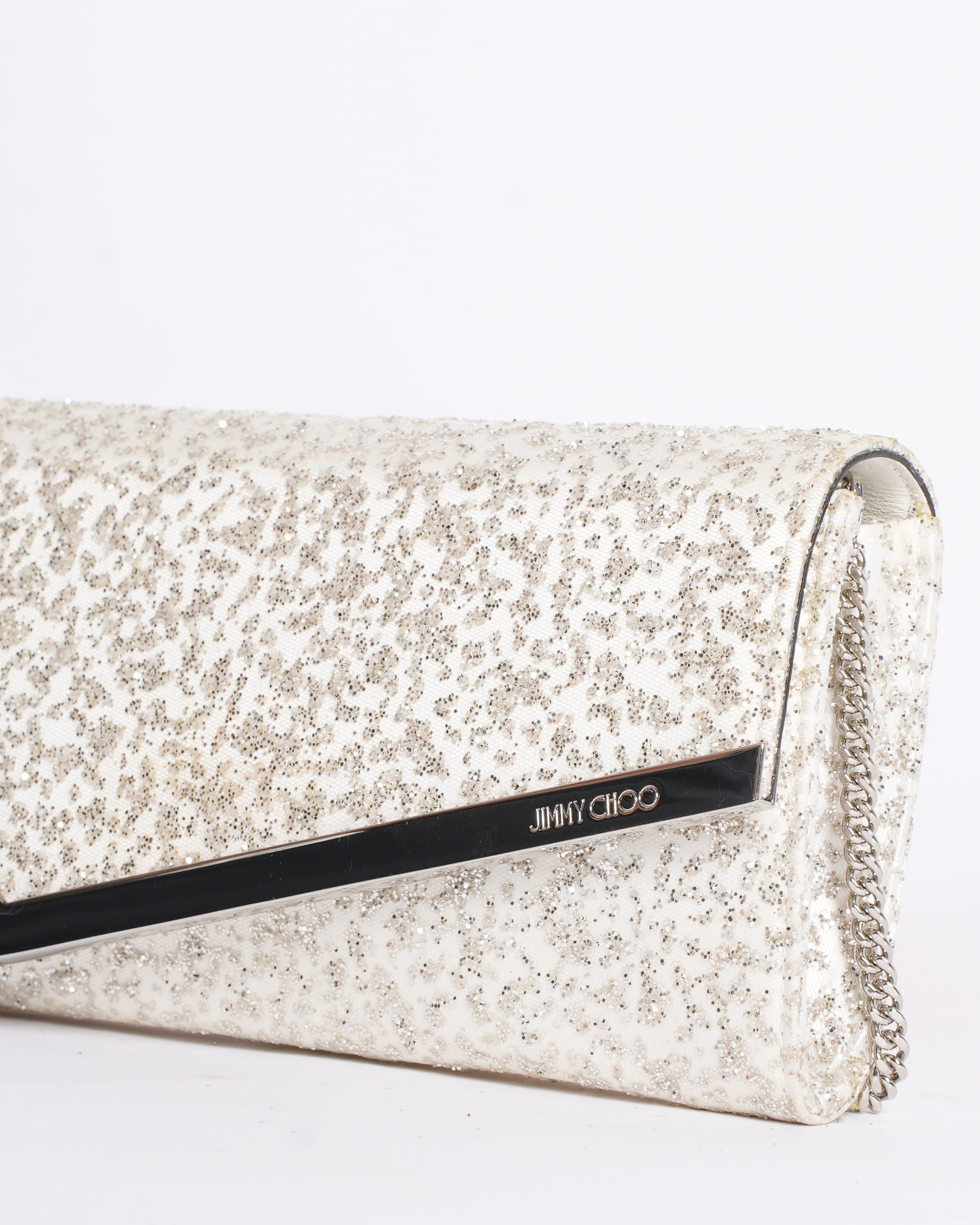 New Jimmy Choo Emmie Clutch with Shoulder Strap