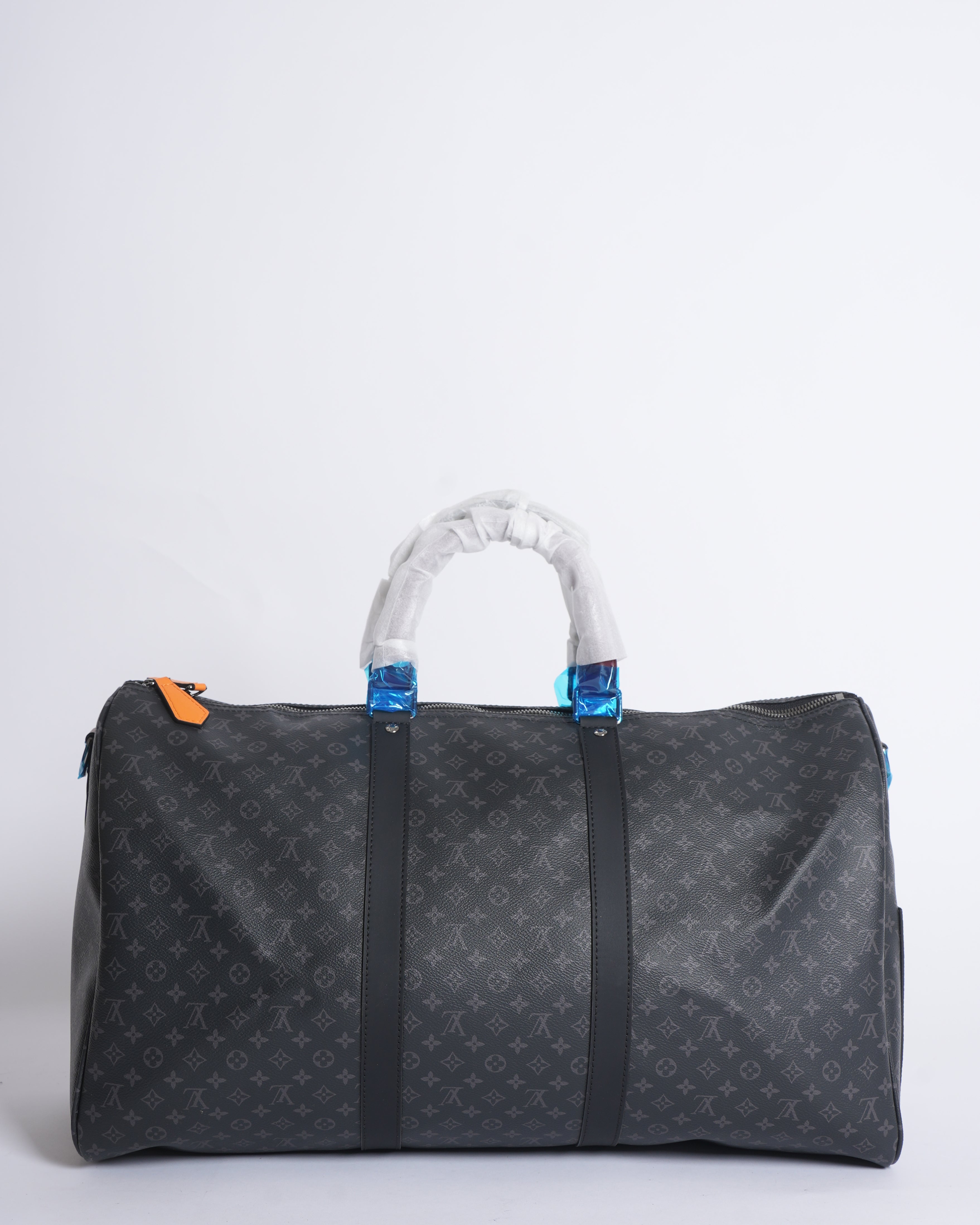 New LV Keepall Bandoulier 50 Patchwork  Monogram Weekend Travel Bag