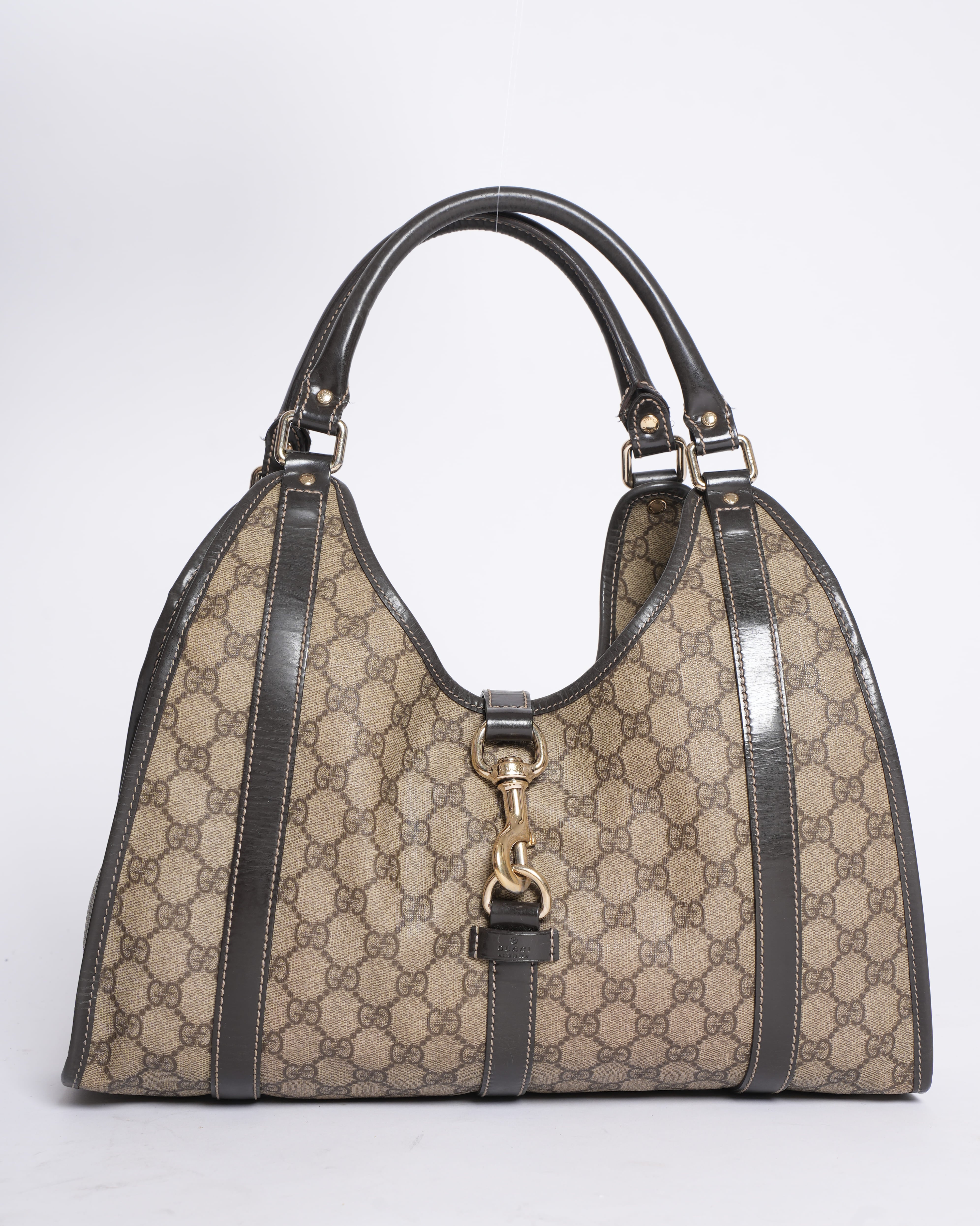 Gucci GG Supreme Joy Bardot Shoulder Bag