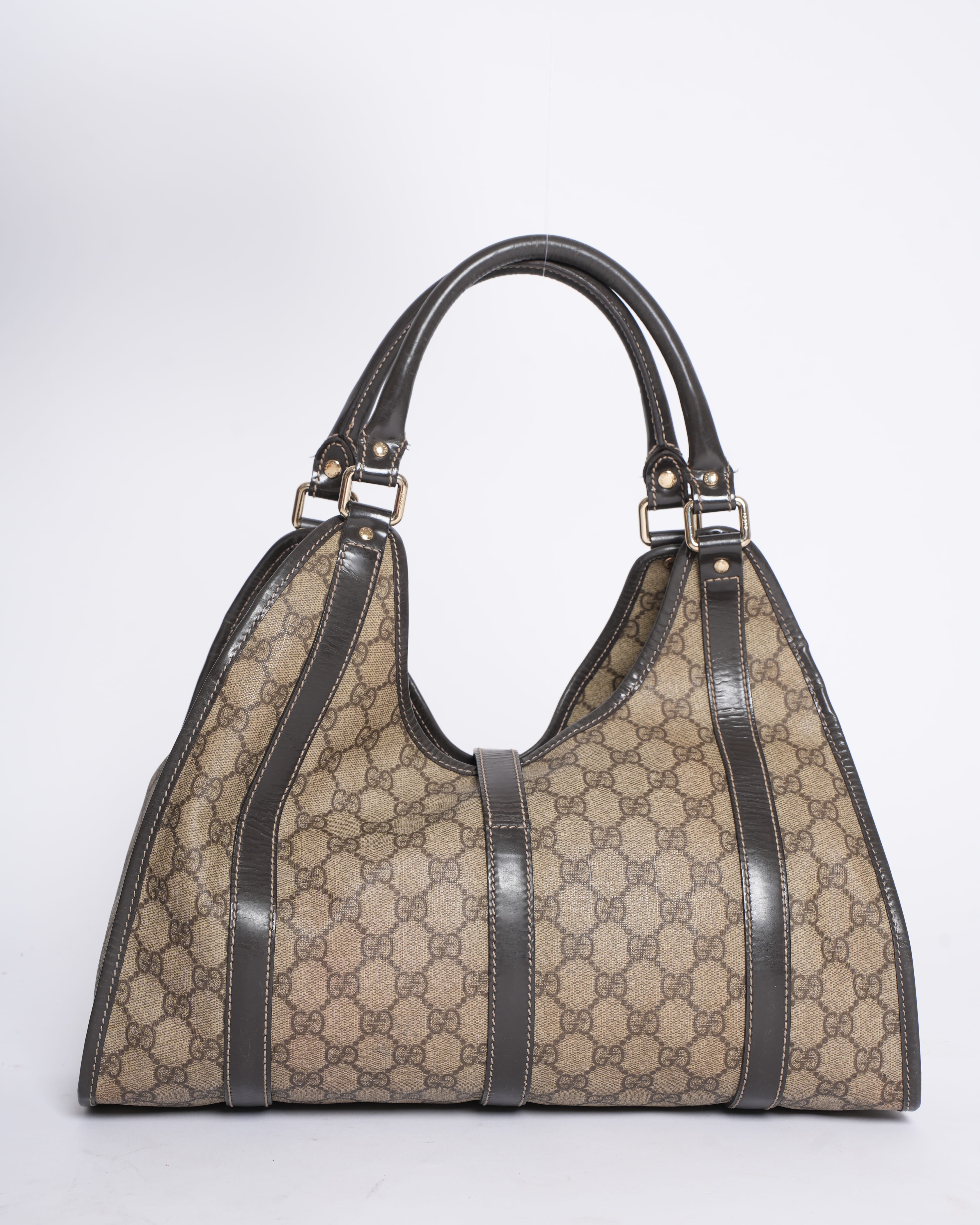 Gucci GG Supreme Joy Bardot Shoulder Bag