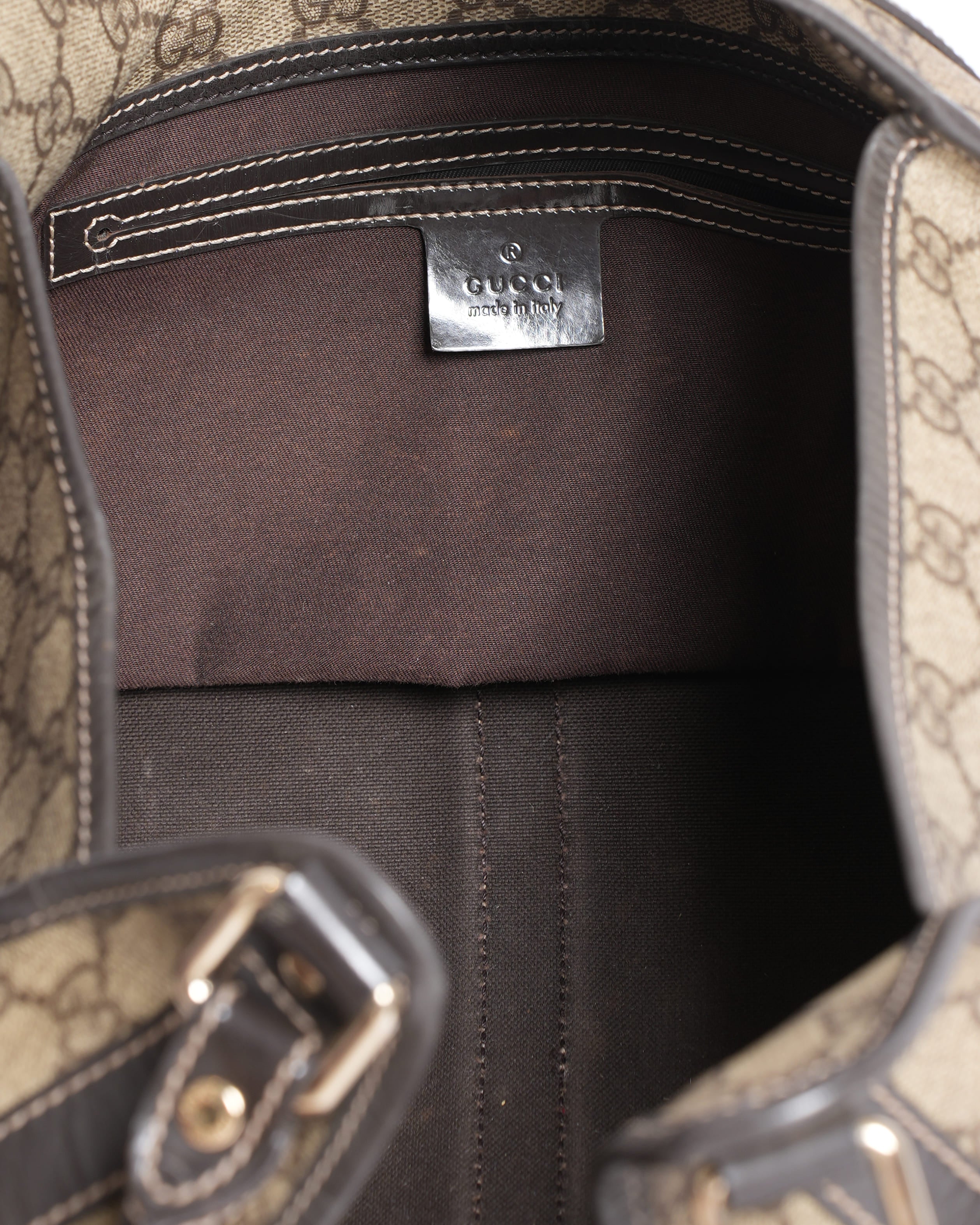 Gucci GG Supreme Joy Bardot Shoulder Bag