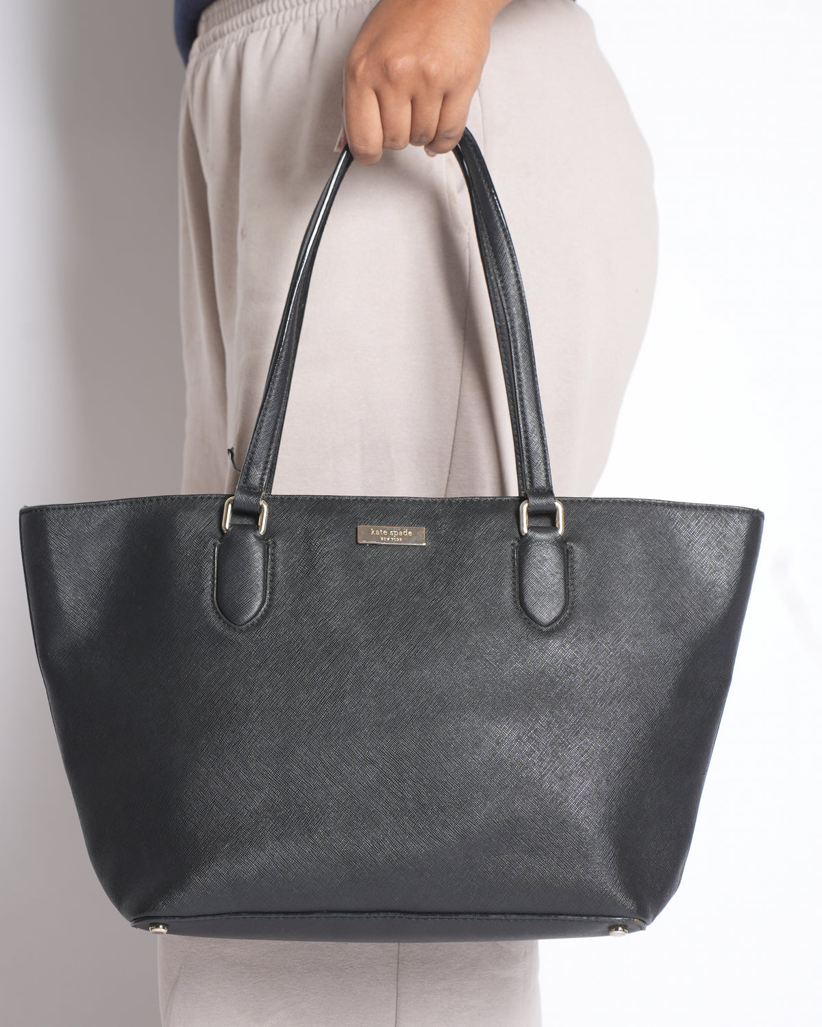 Kate spade cameron black large laptop bag