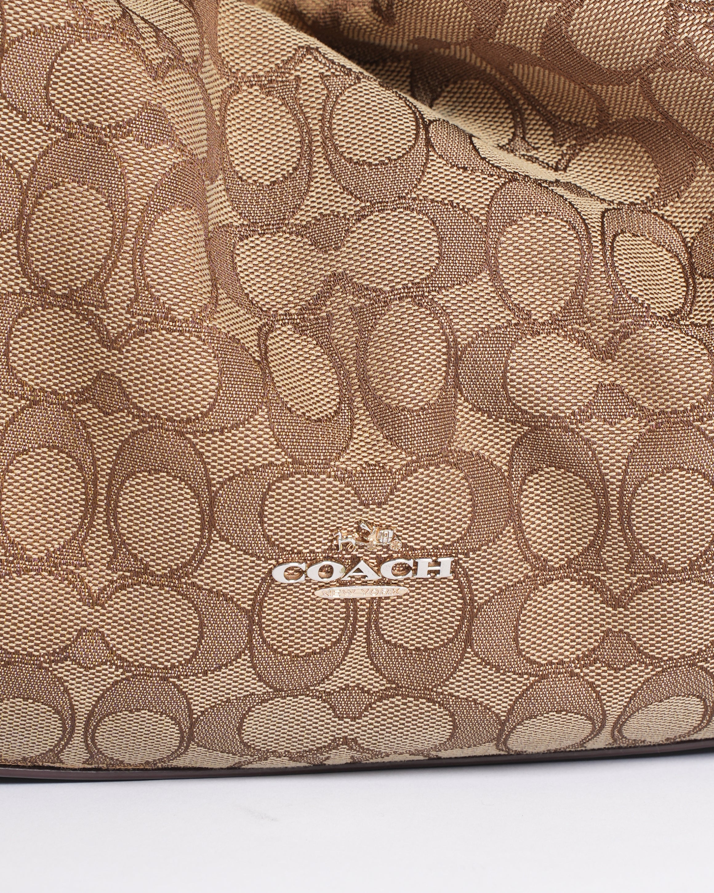 Coach Two Way Monogram Shoulder Bag