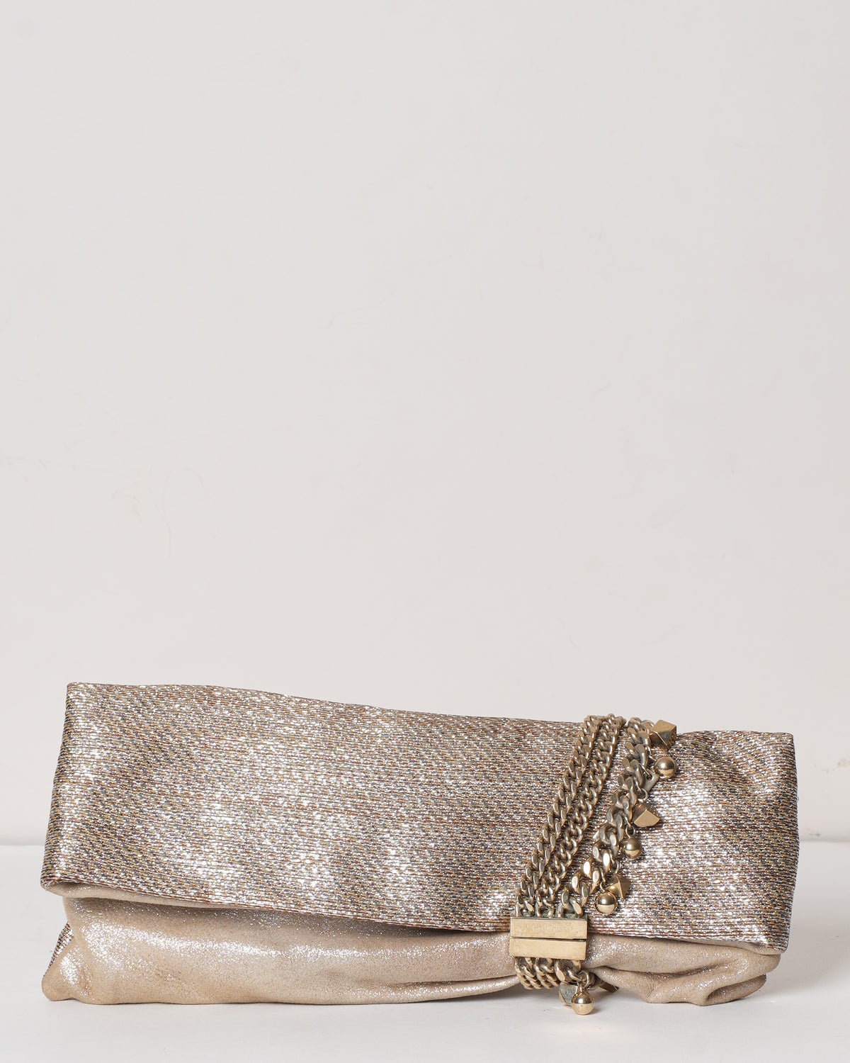 Jimmy Choo Beige Clutch
