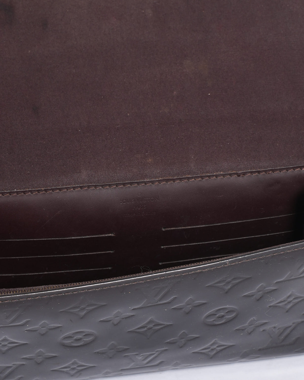 Louis Vuitton Ana Clutch Vernis Amarante Shoulder Bag