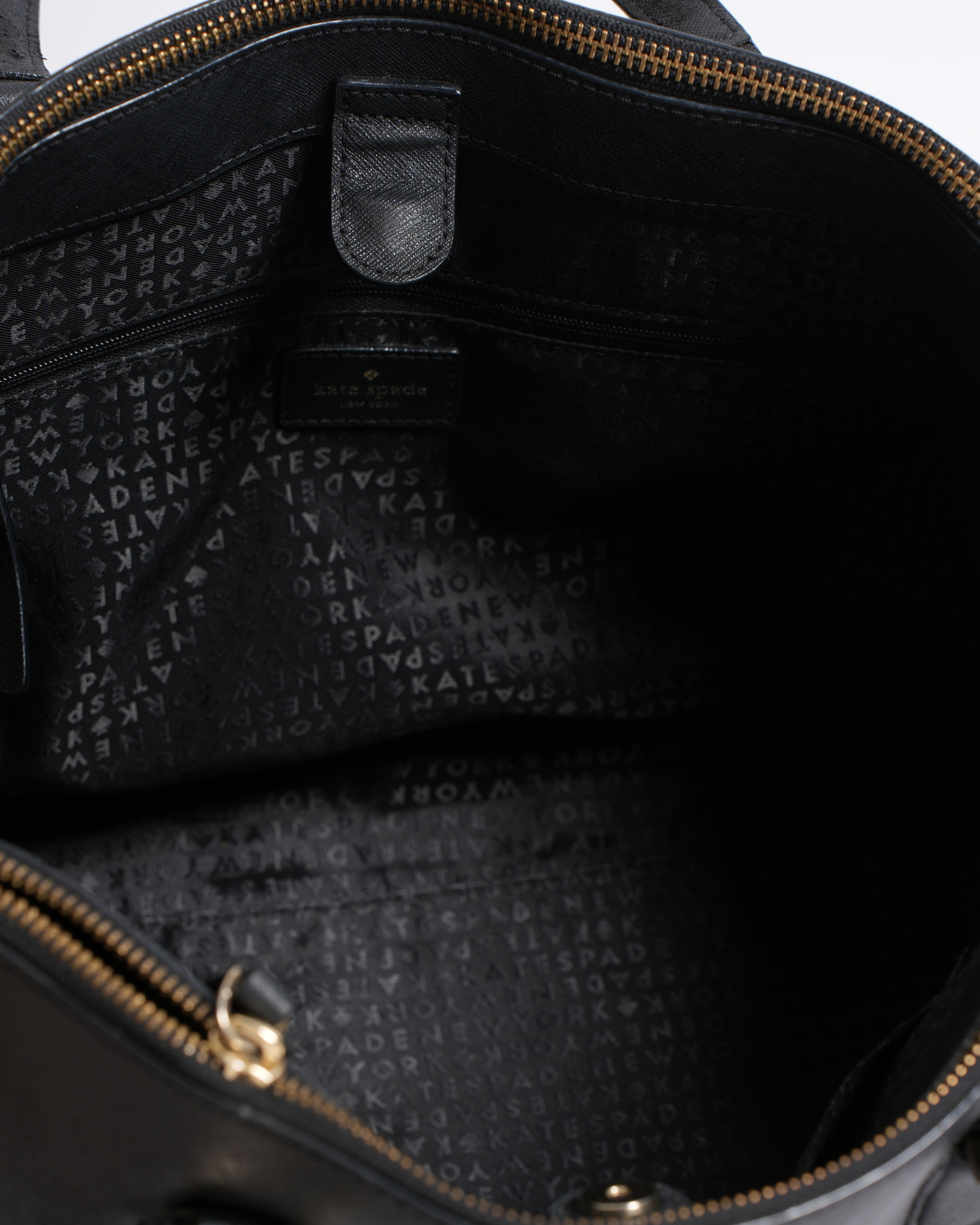 Kate Spade Tote In Black