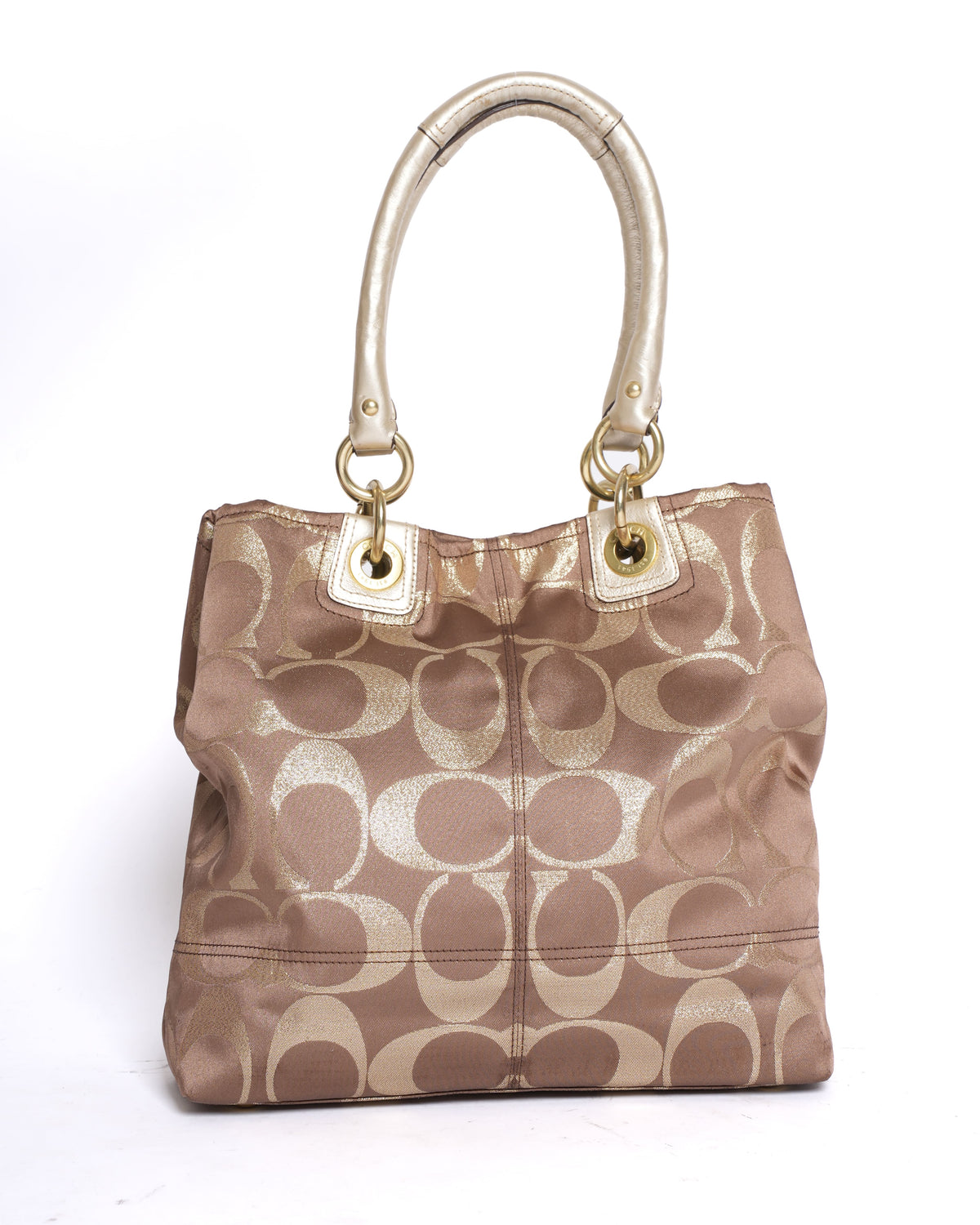 Coach Hampton Signature C Logo Handbag