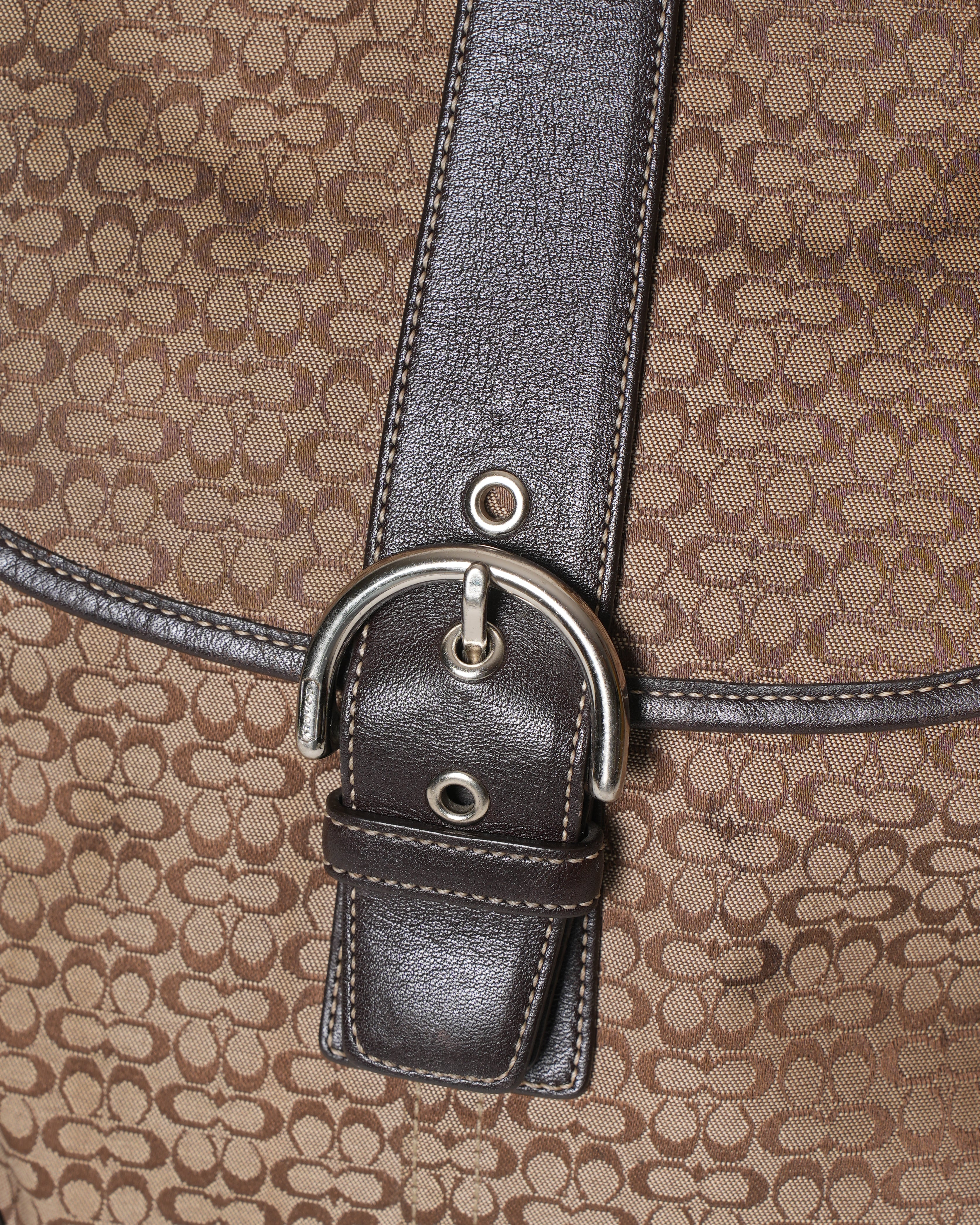 Coach Signature Jacquard Crossbody bag