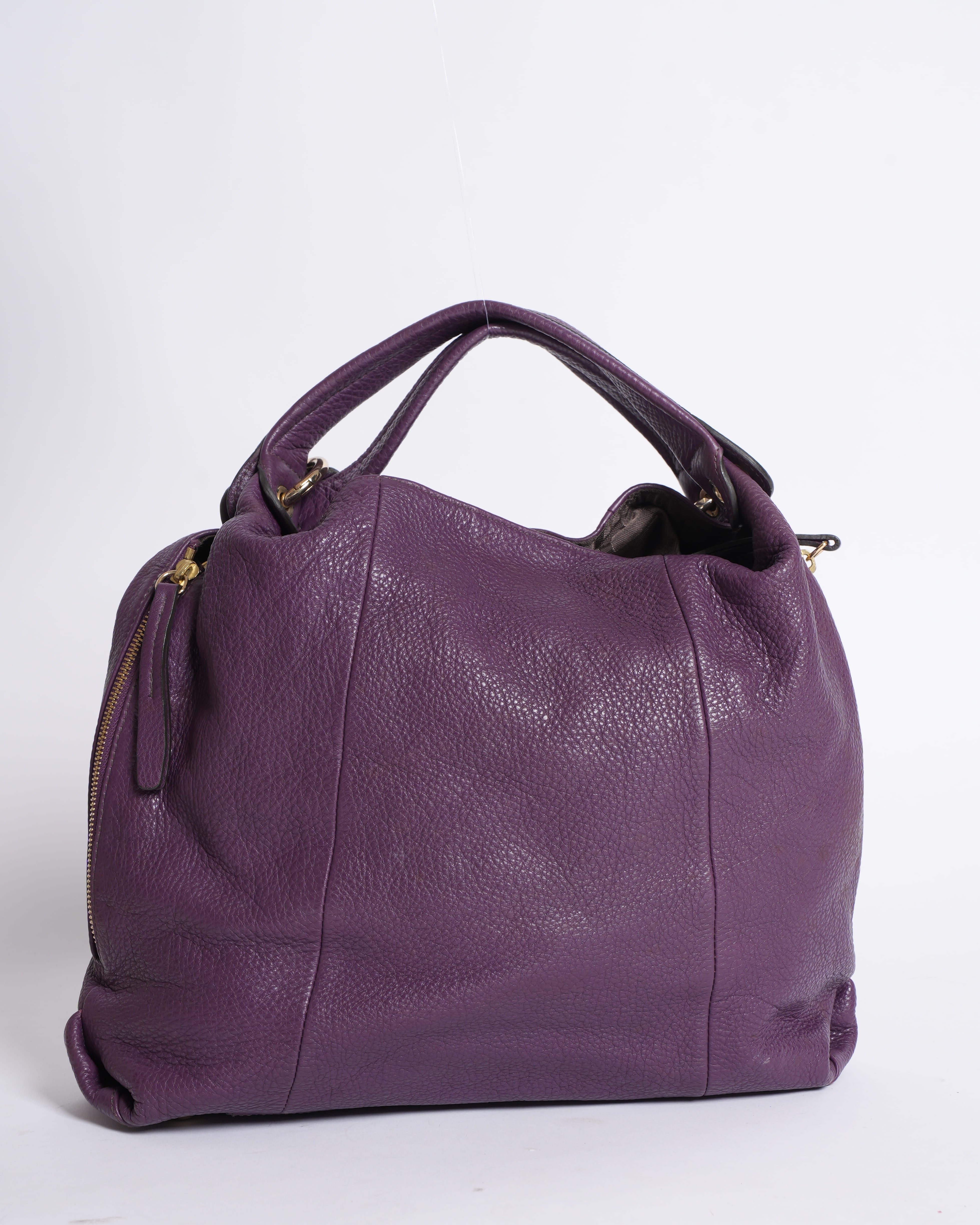 Furla Magenta Top Handle Bag