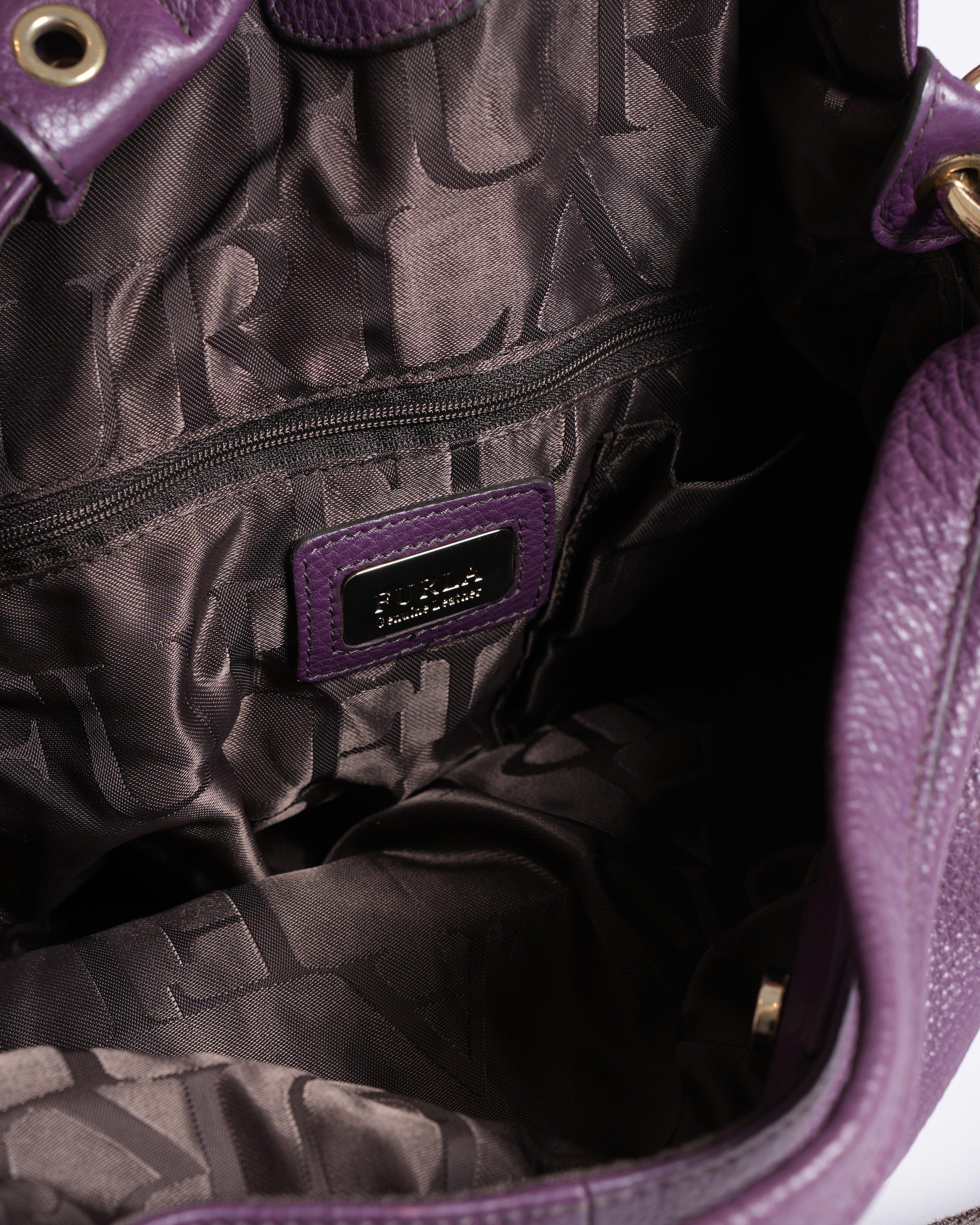 Furla Magenta Top Handle Bag