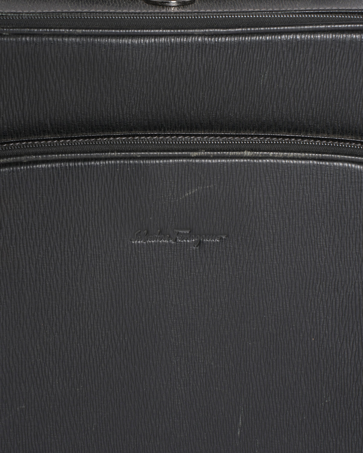 Salvatore Ferragamo Black Trolley Bag