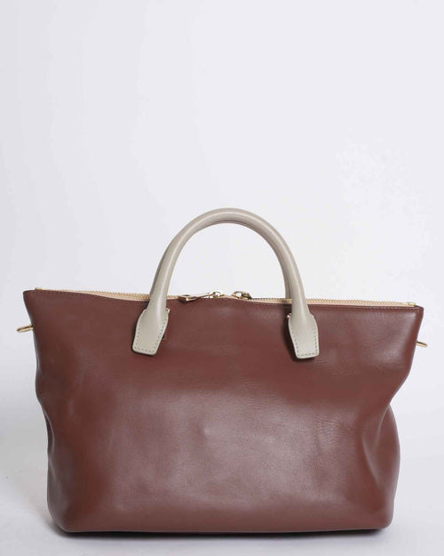 Chloe Leather Handbag In Brown
