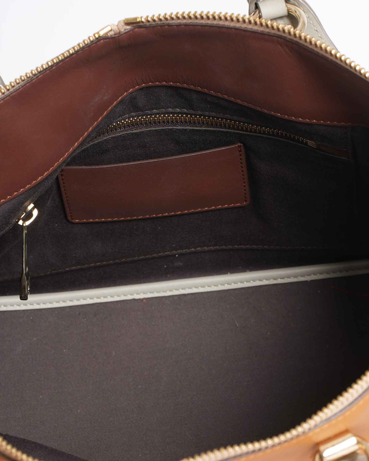 Chloe Leather Handbag In Brown