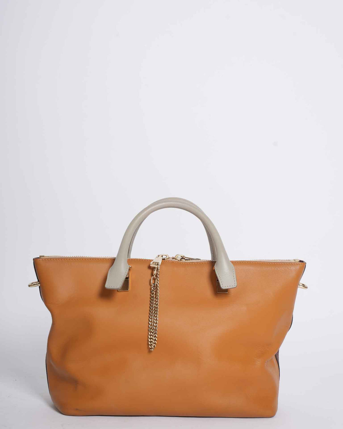 Chloe Leather Handbag In Brown