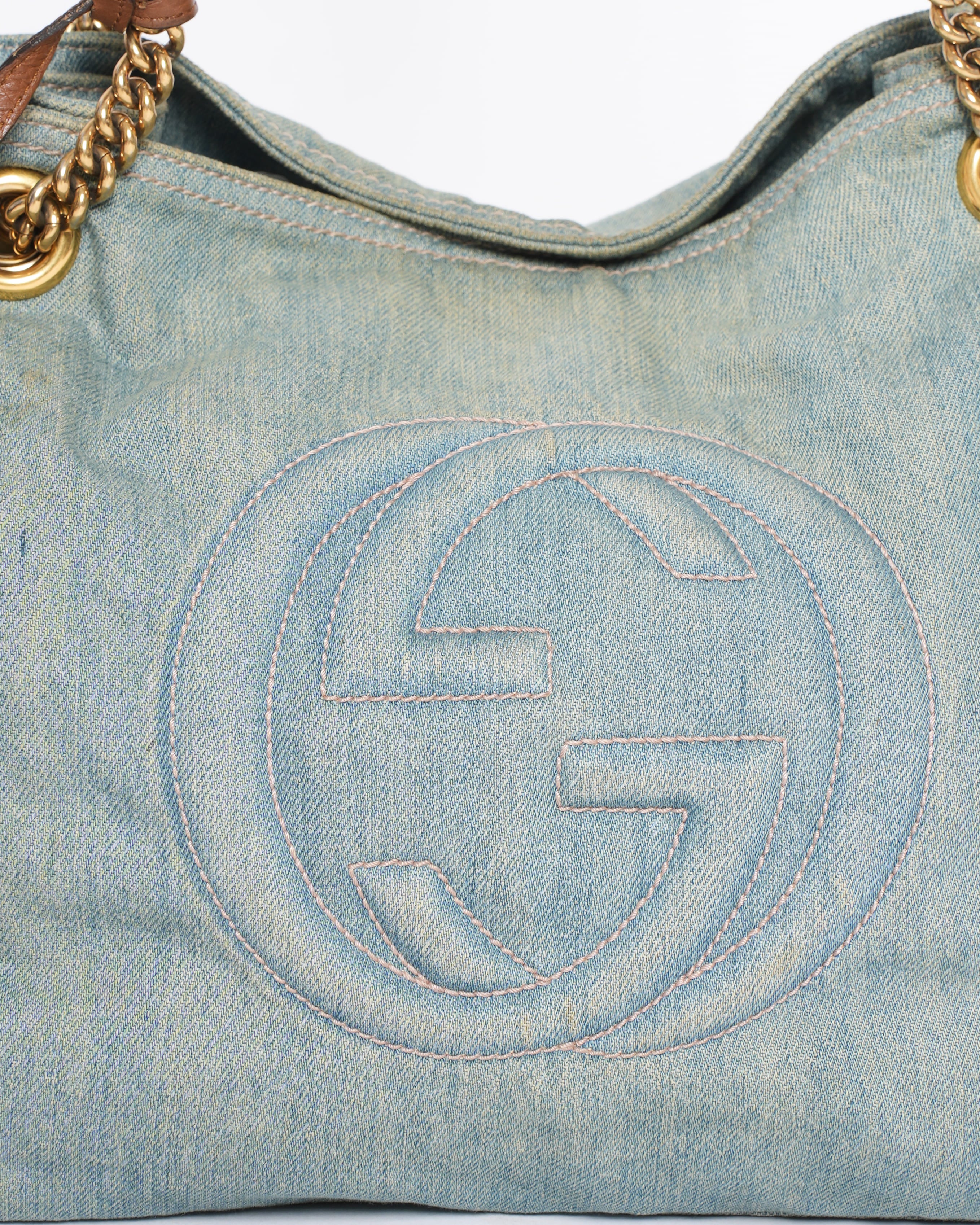 Gucci Denim Soho Bag