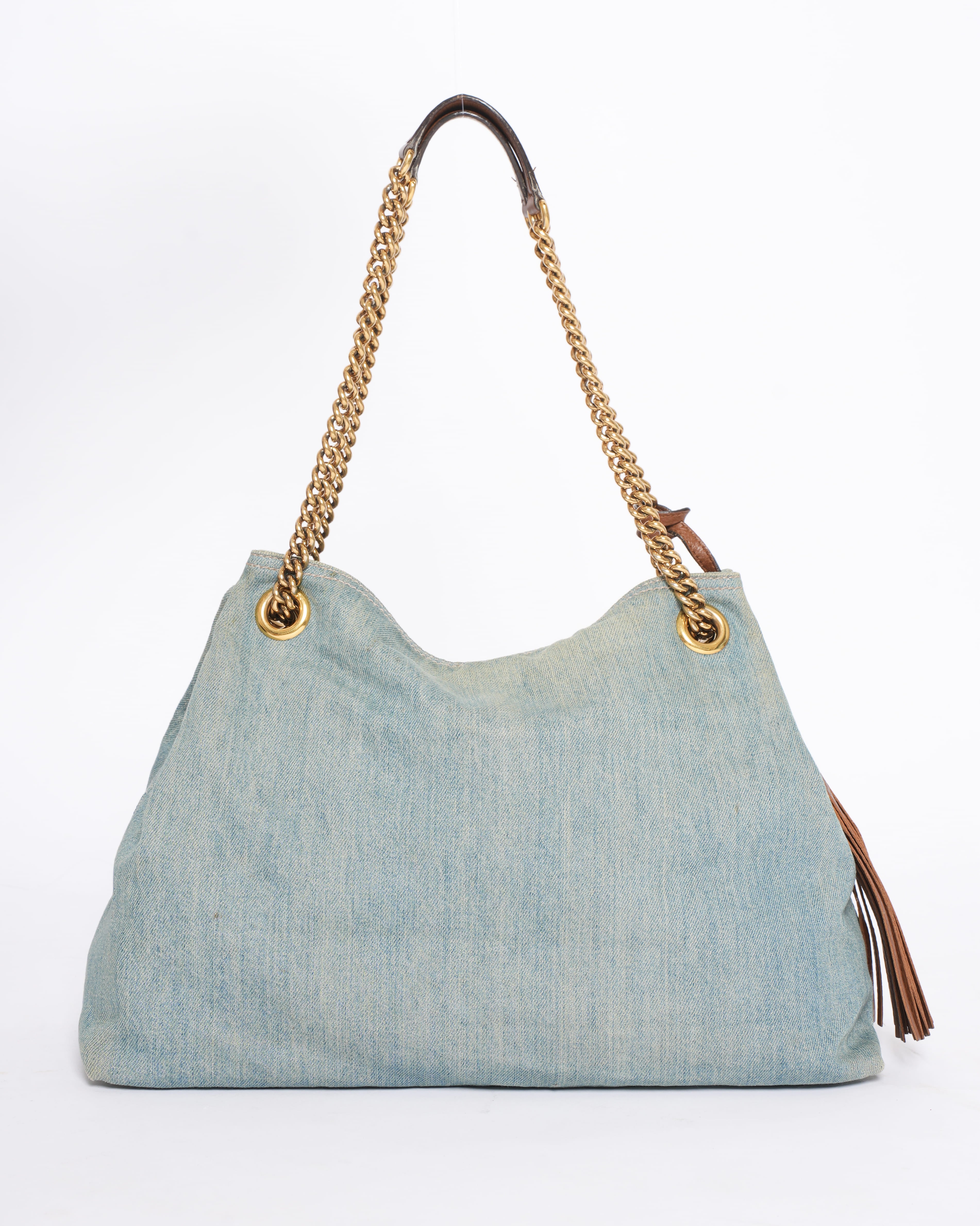 Gucci Denim Soho Bag