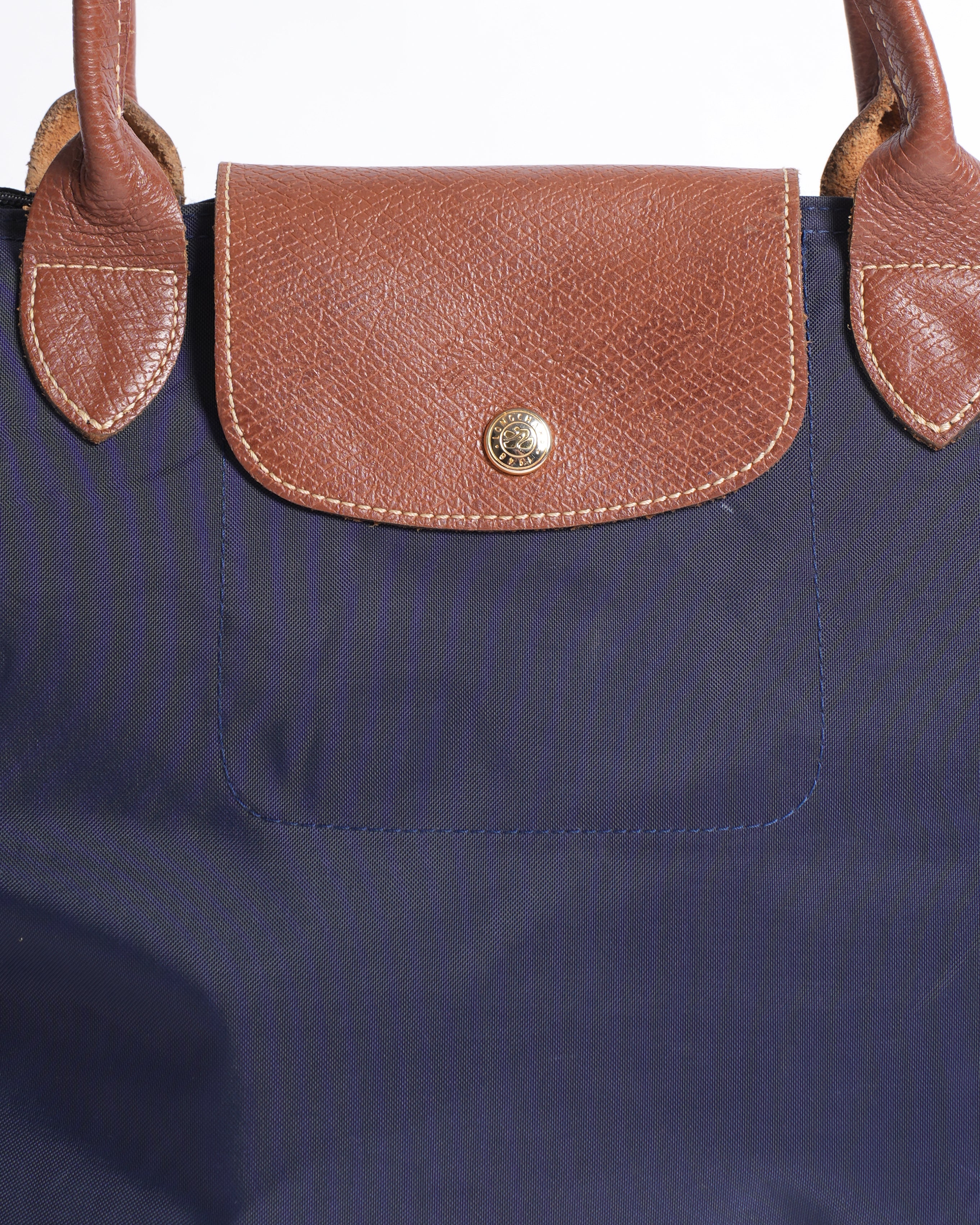 Longchamp Le Pliage Tote Bag in Navy Blue
