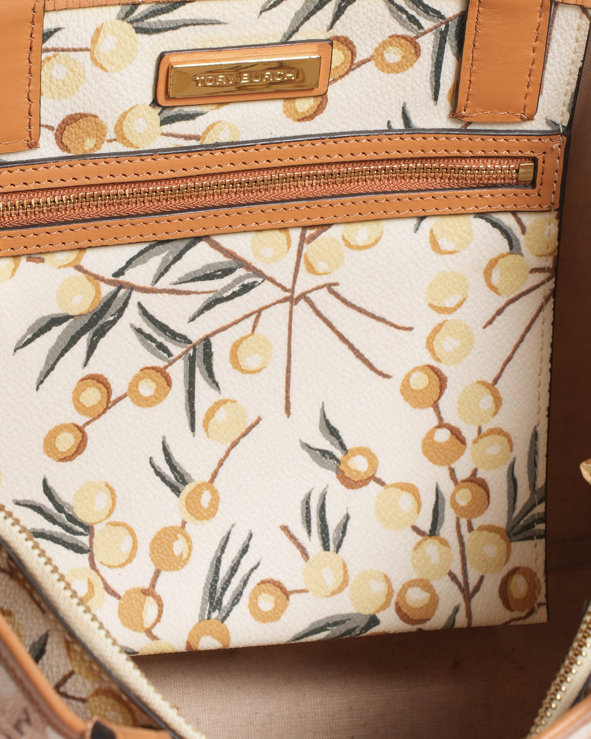 Tory burch ever ready zip tote bag