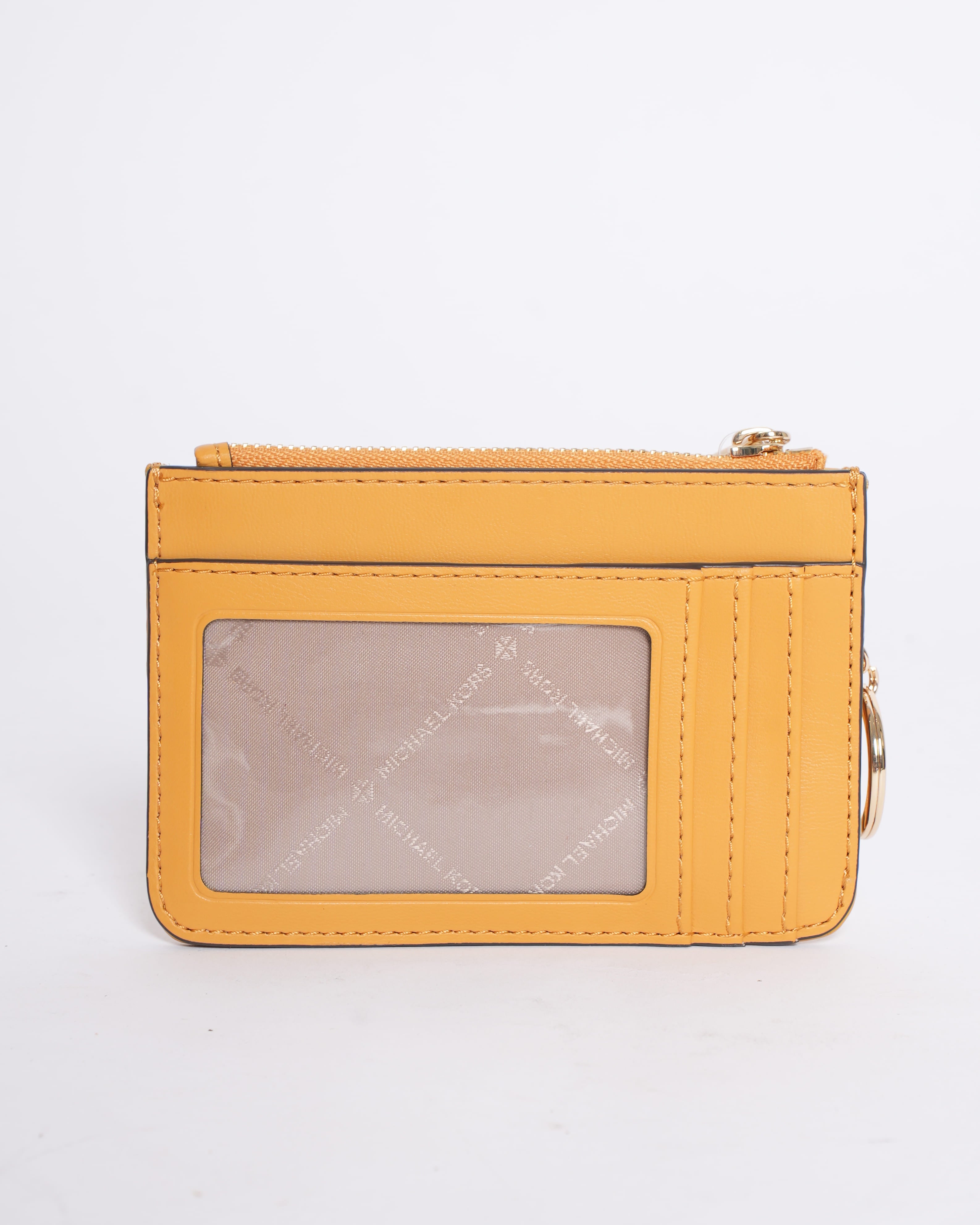 New Michael Kors Coin Pouch in Yellow