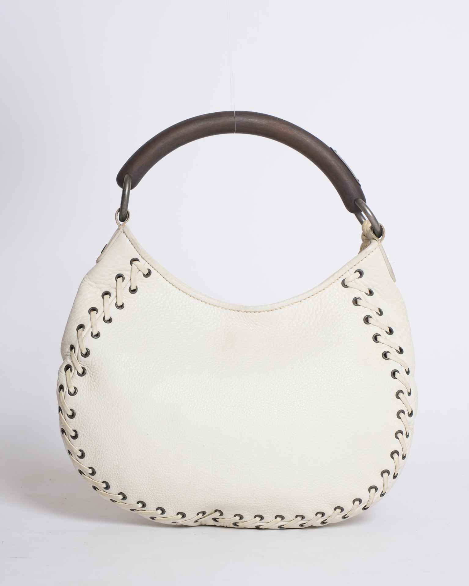 Vintage Christian Dior Leather Ethnic Hobo Bag