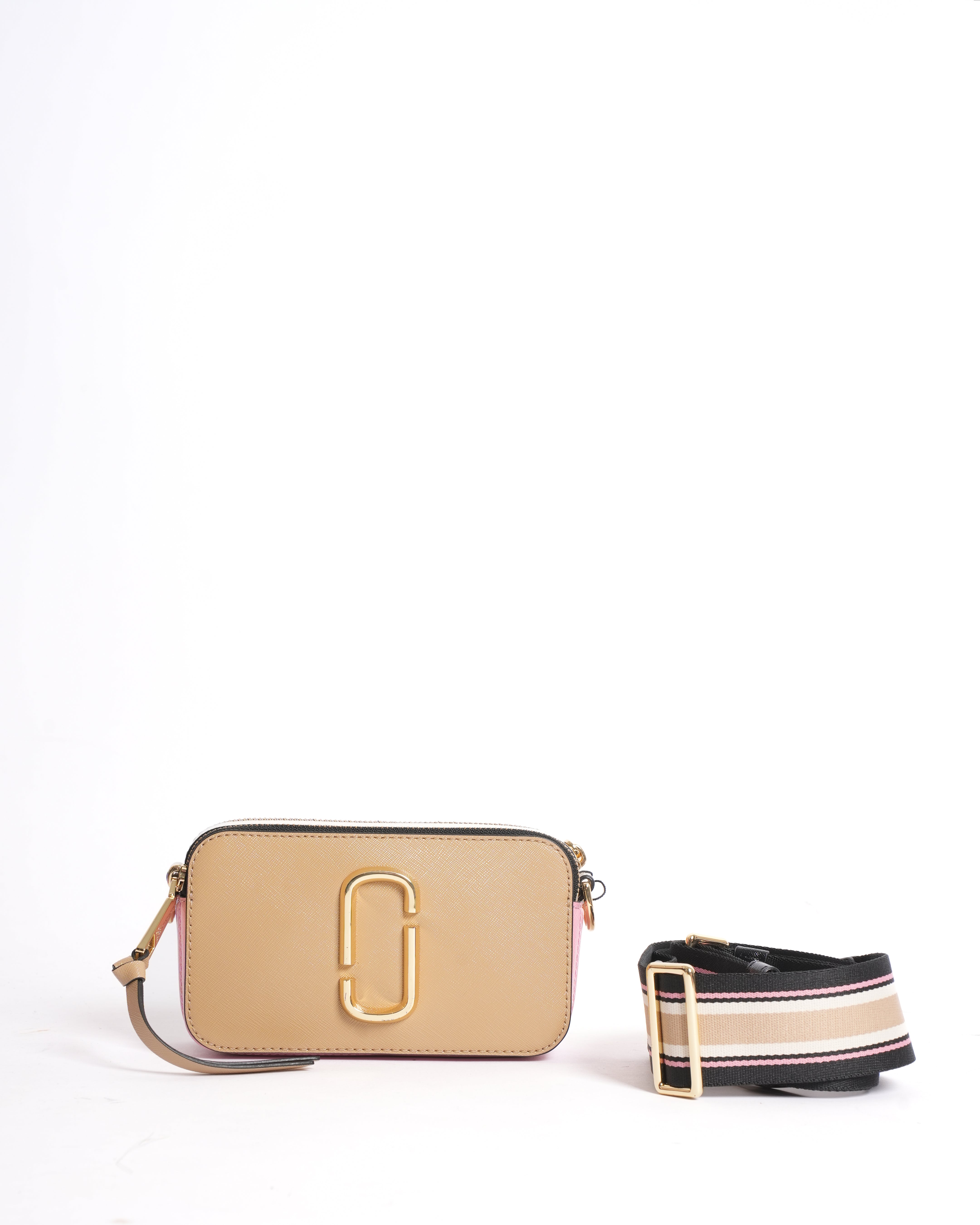 New Marc Jacob Snapshot Camera Bag In Beige