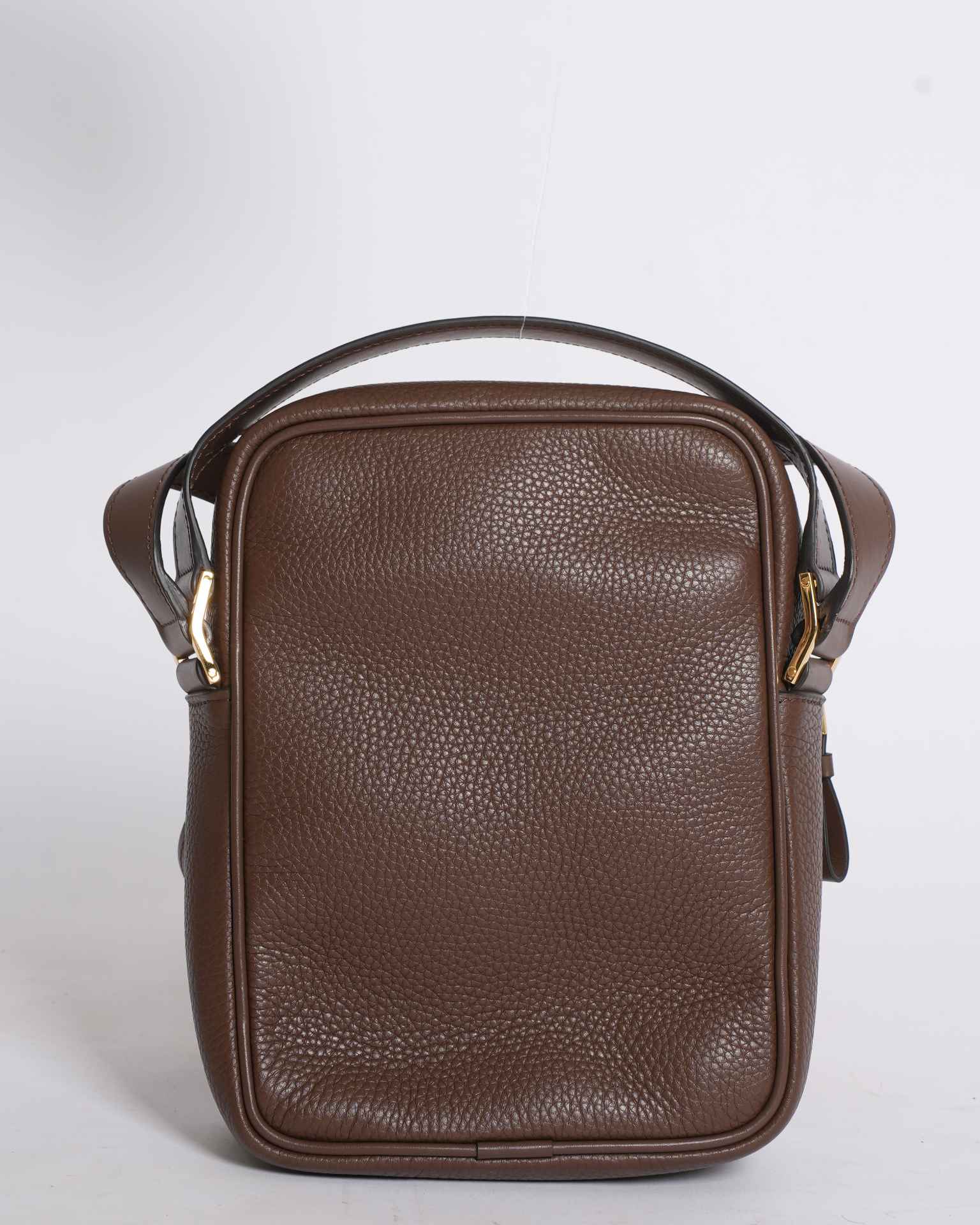 Tom Ford Leather Messenger Bag