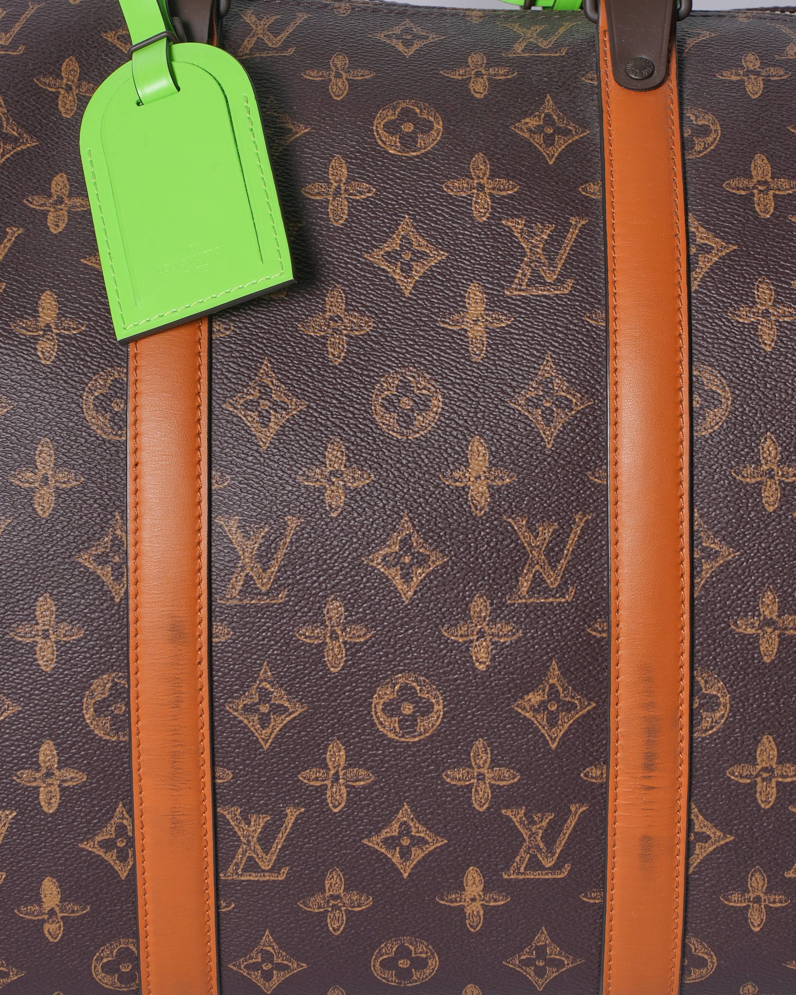 Louis vuitton Keepall 55  One Shoulder Duffle Bag In Brown