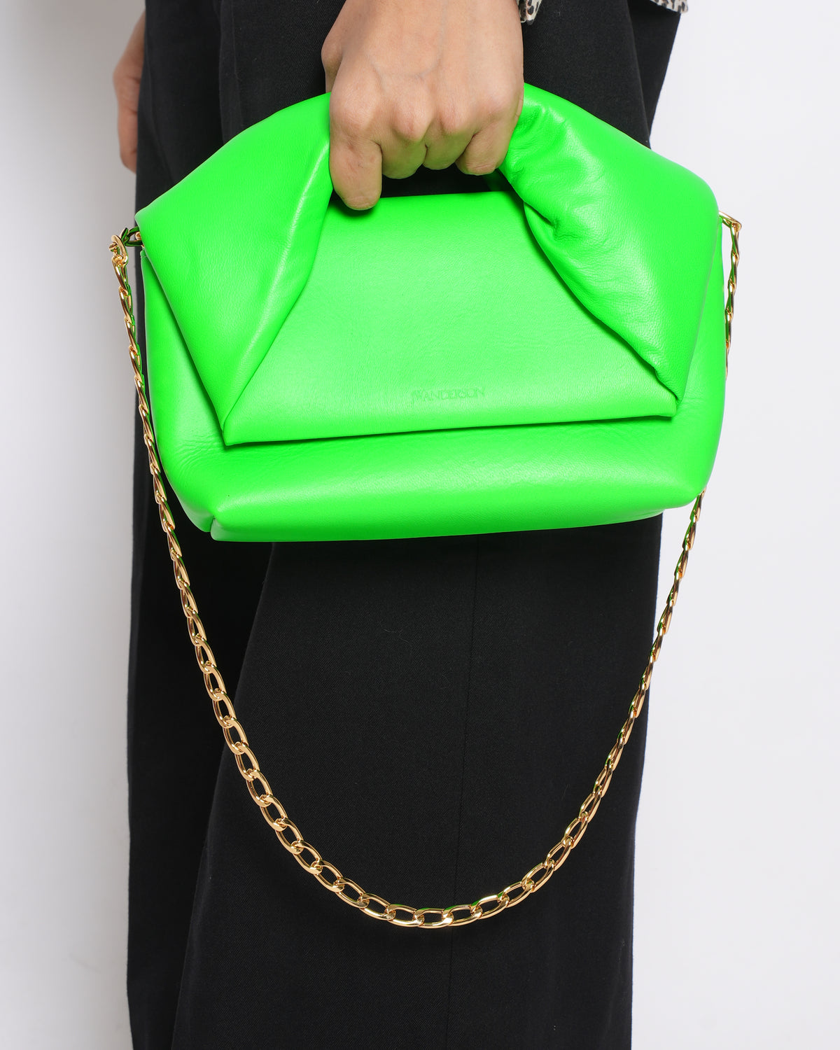 ⁠Jw Anderson Twister Mini leather SHoulder Bag