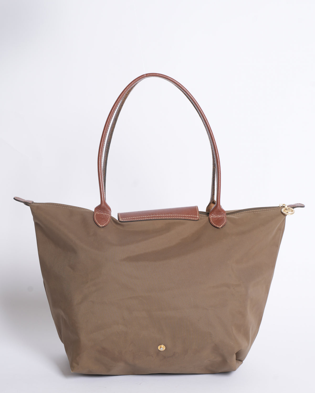 Longchamp Le Pliage L Tote Bag in olive Green