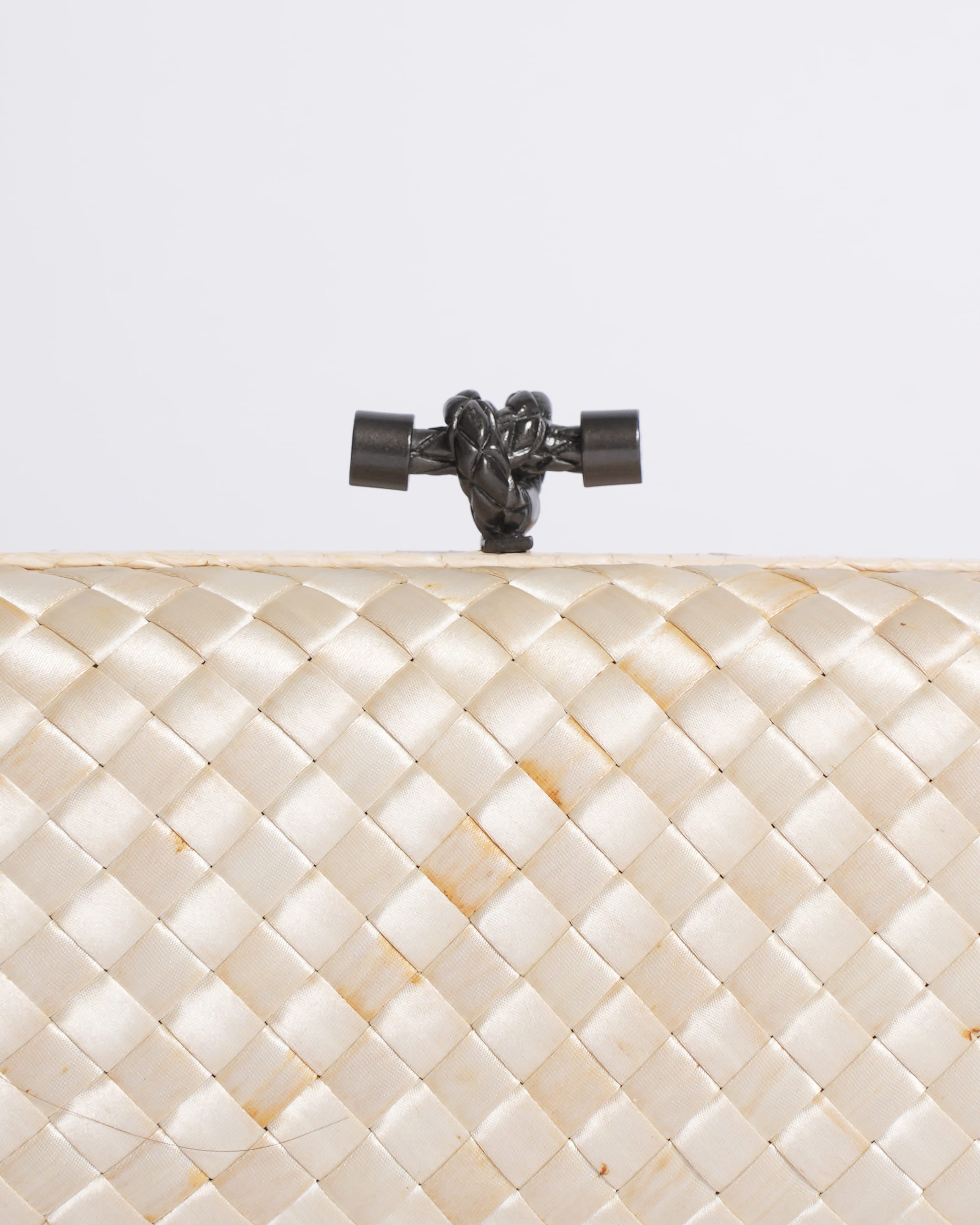 Bottega Veneta Satin Clutch