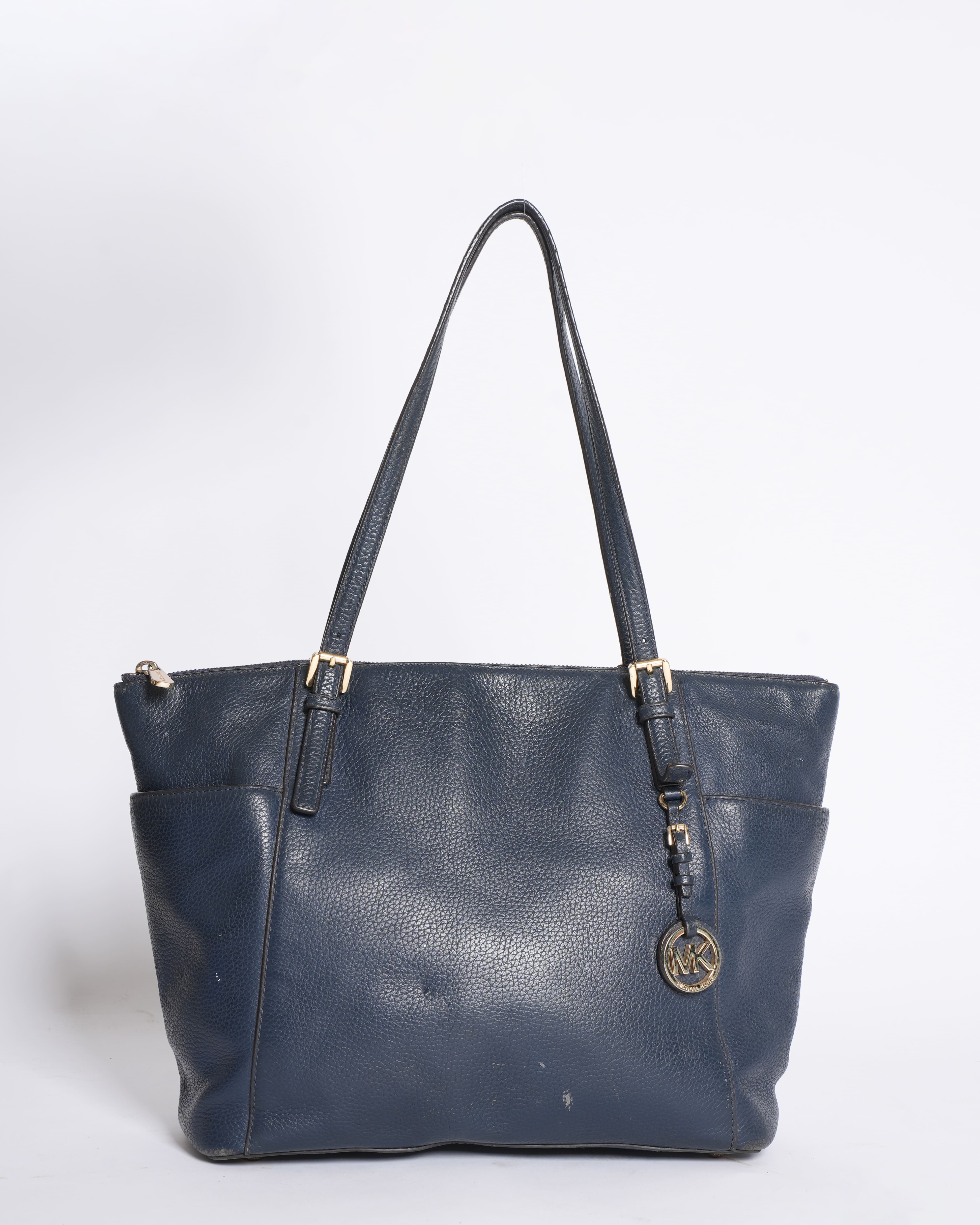 Michael Kors Blue Tote Bag