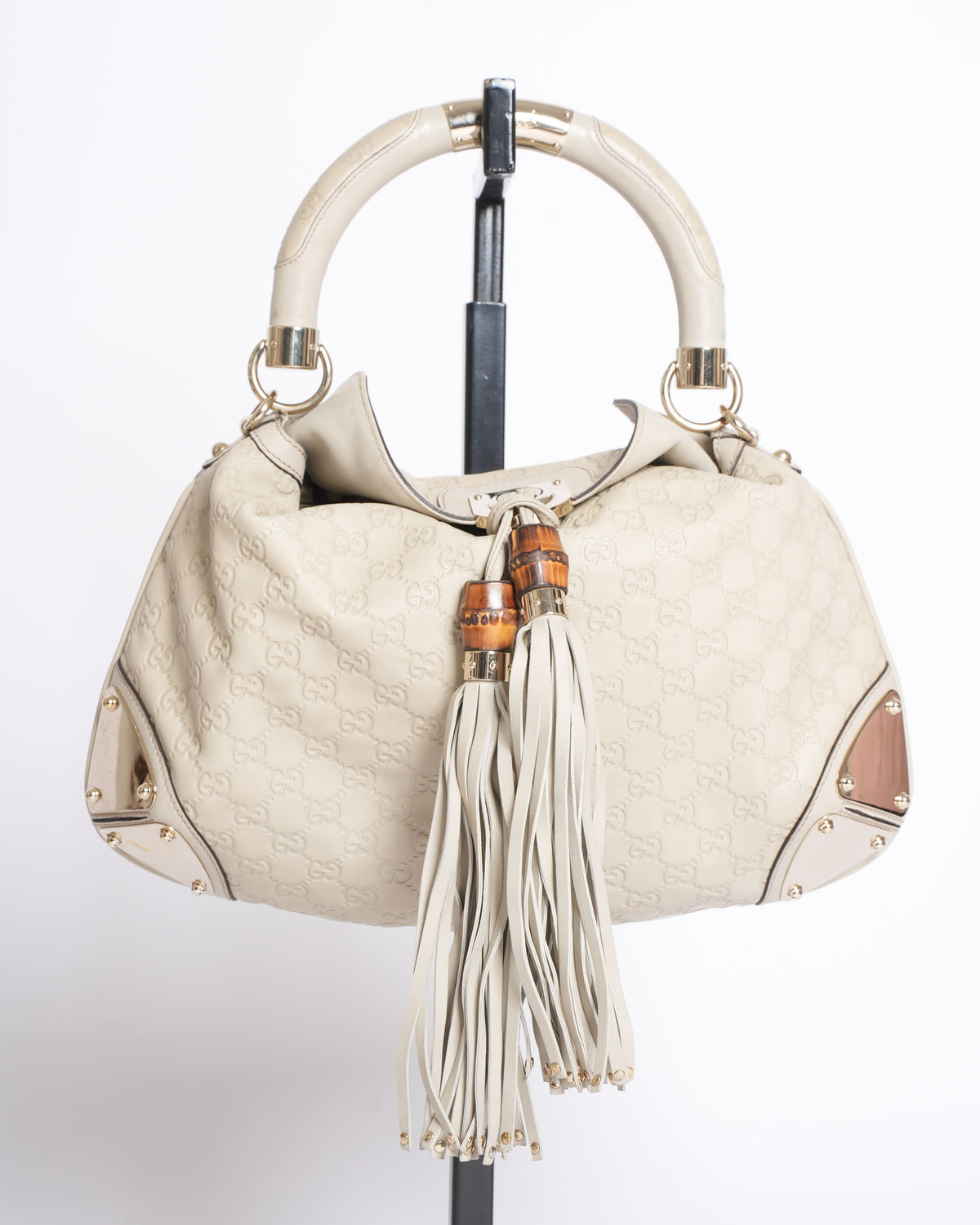 Gucci Indy Large Guccissima Shoulder Bag