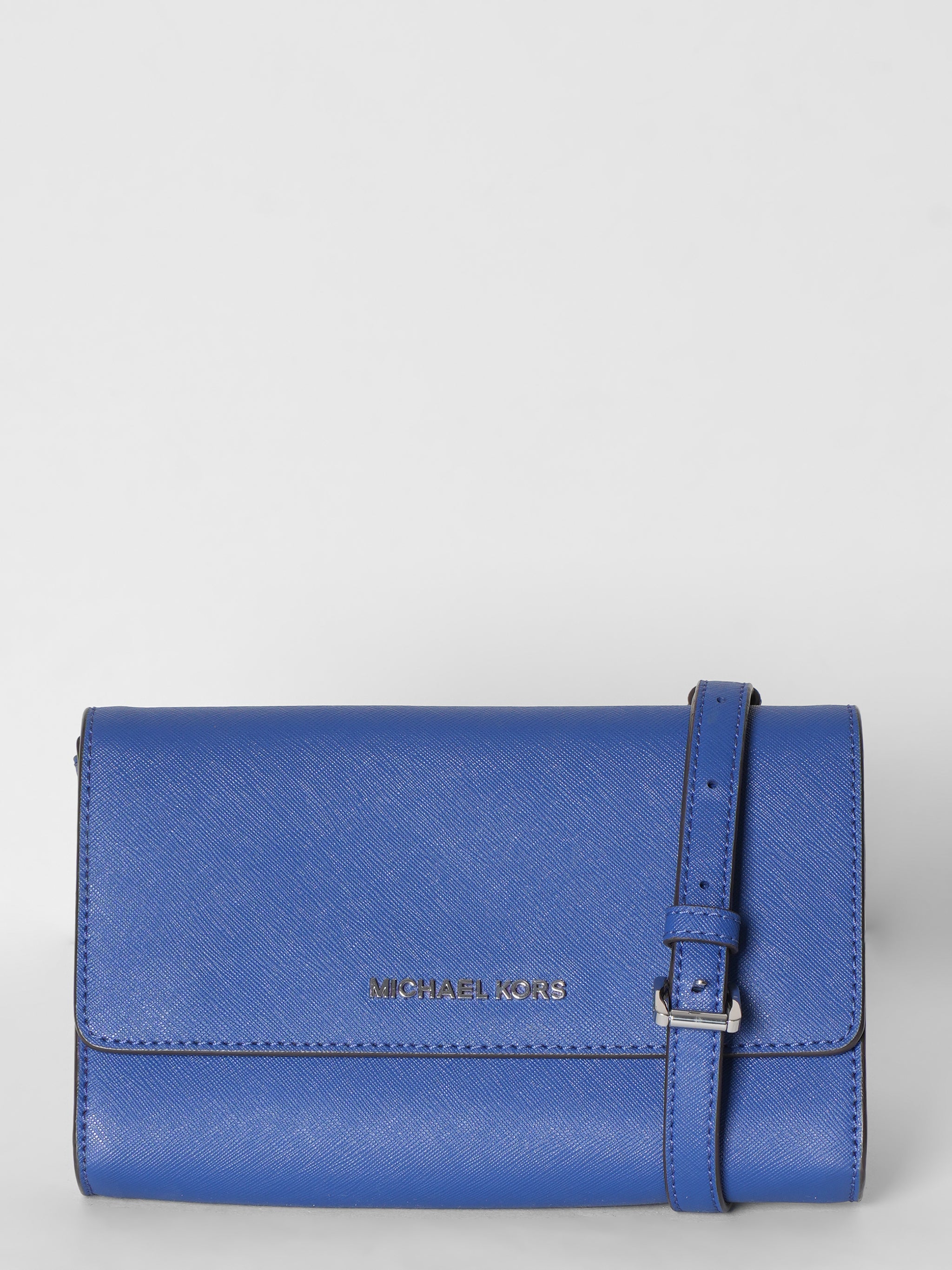 Michael kors Royal Blue Sling Bag With A Card Sling Pouch
