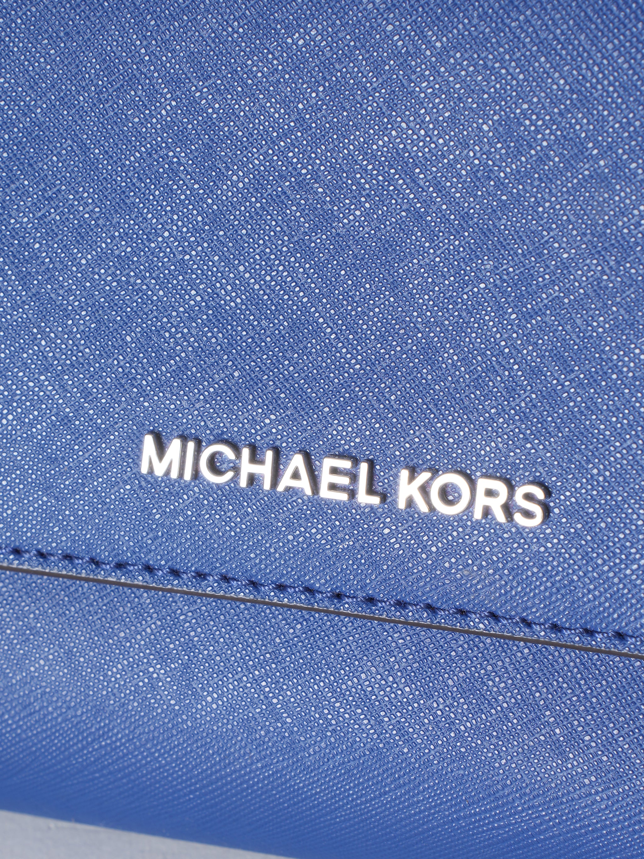 Michael kors Royal Blue Sling Bag With A Card Sling Pouch