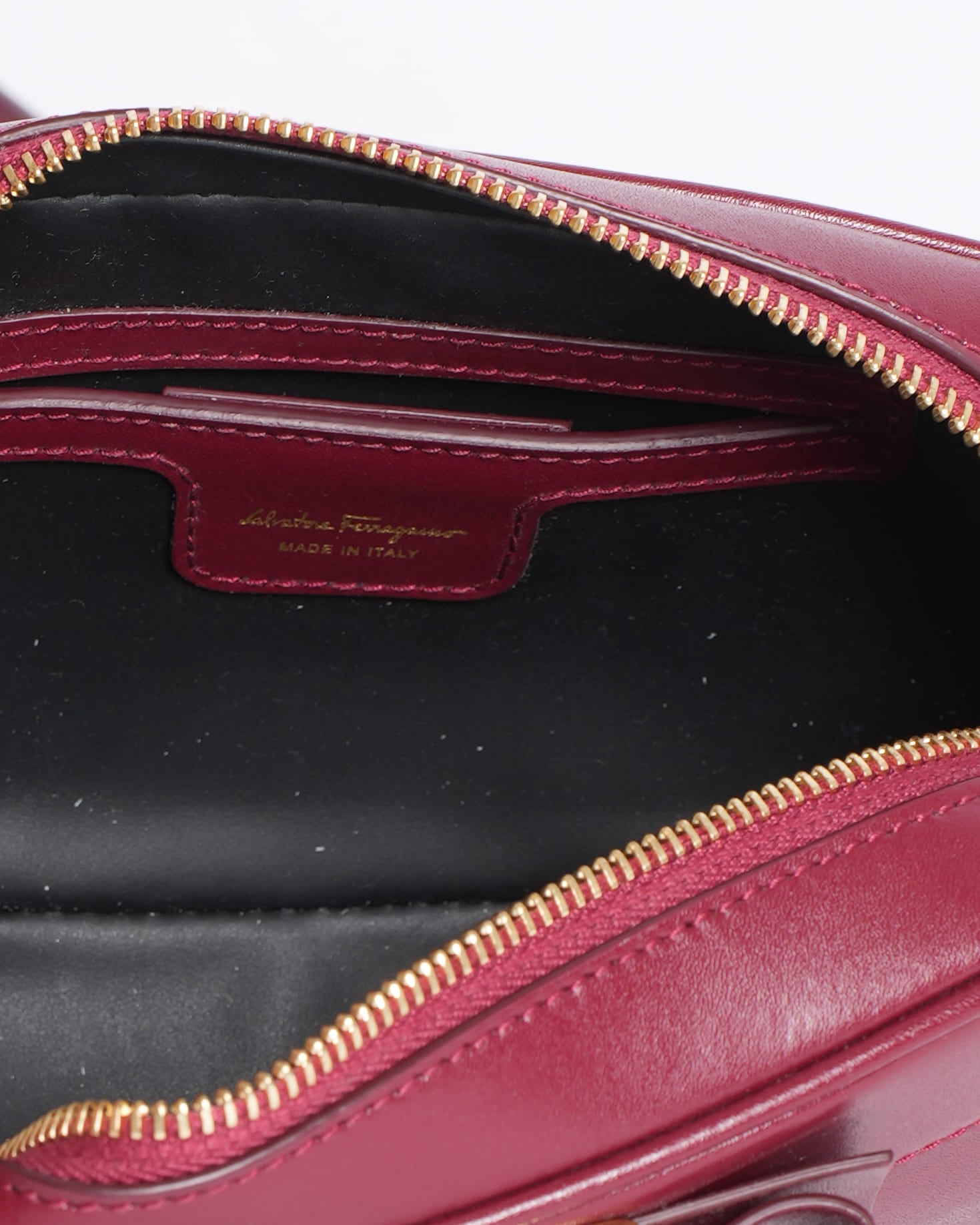 New Salvatore Ferragamo Vara Bow Camera Bag