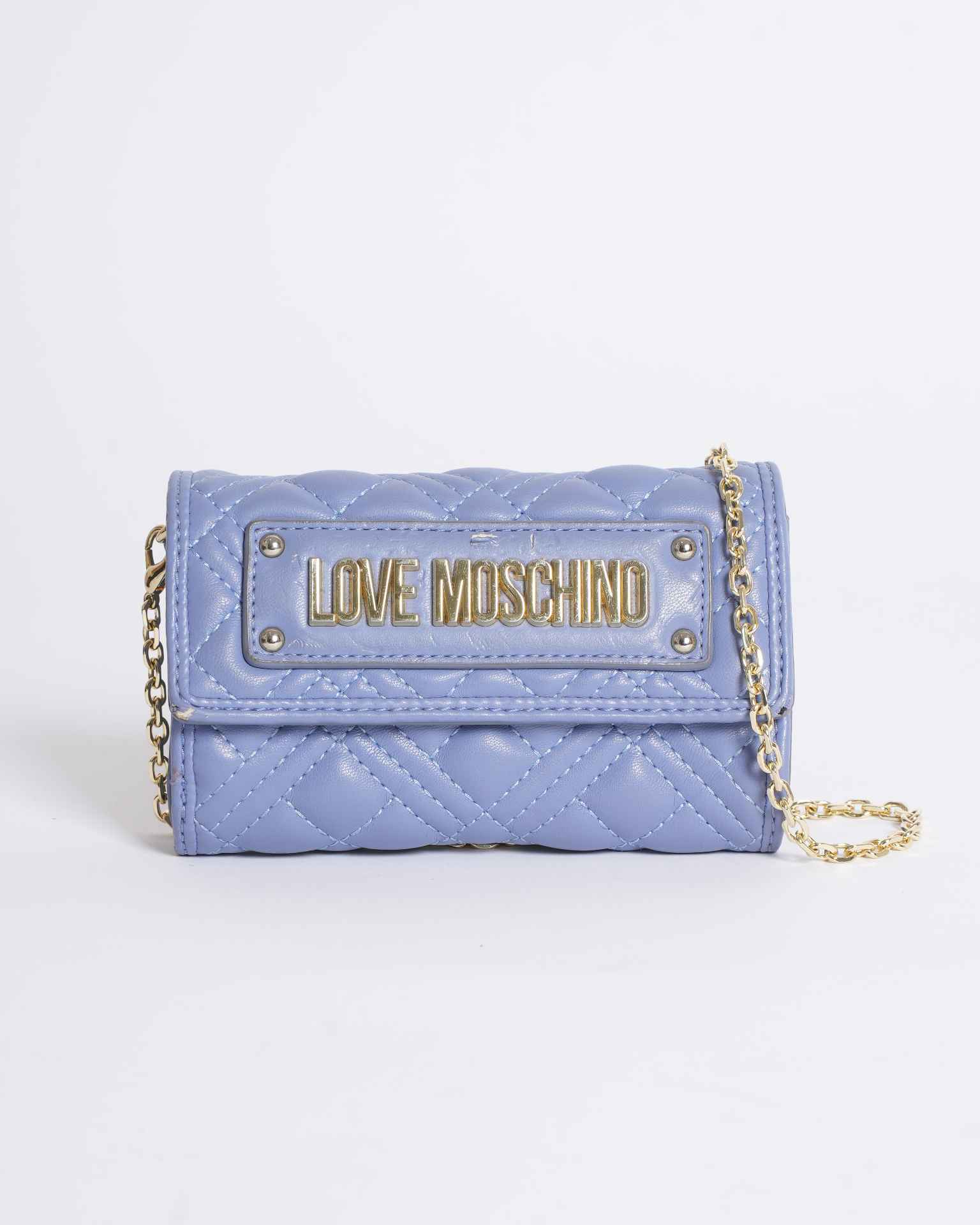 Love Moschino Blue crossbody