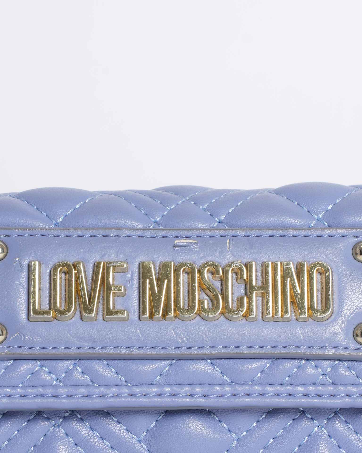 Love Moschino Blue crossbody