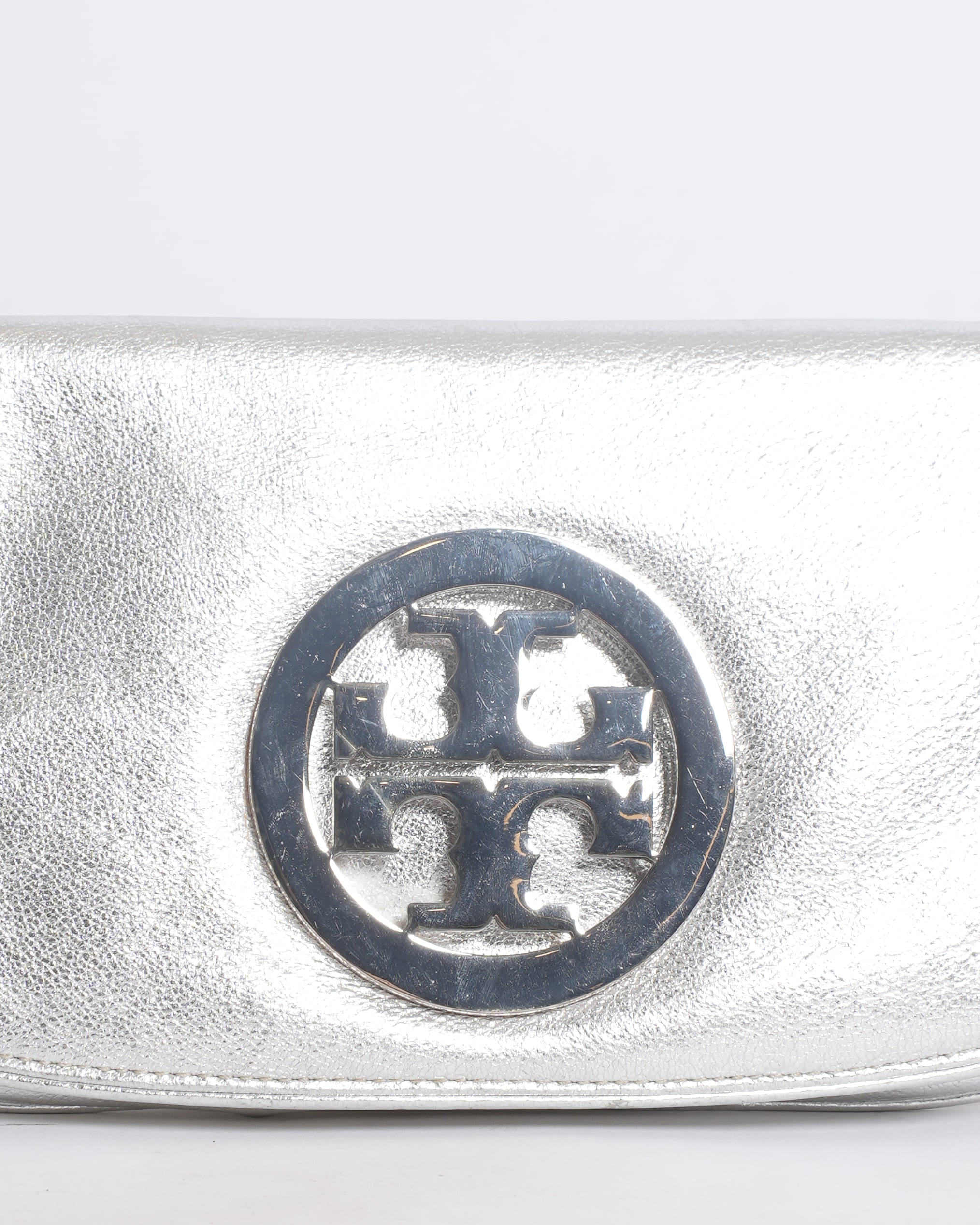 Tory Burch Silver  Crossbody Bag