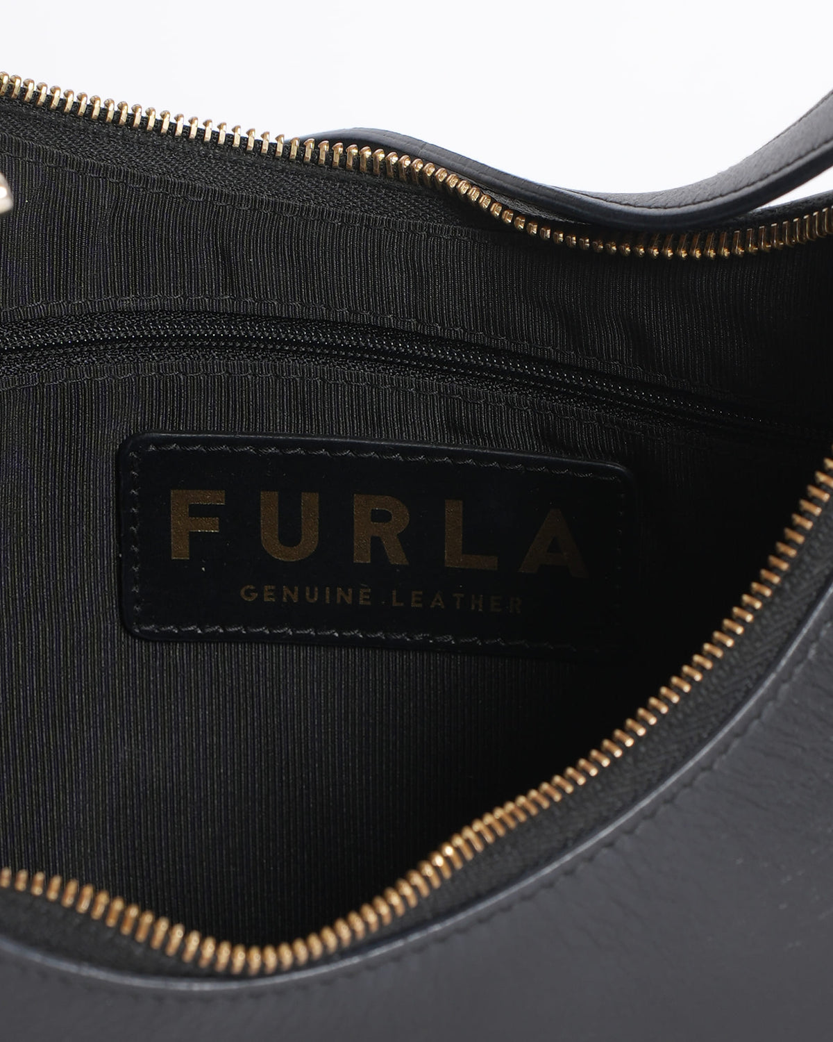 Furla Halfmoon Shoulder Bag in Black