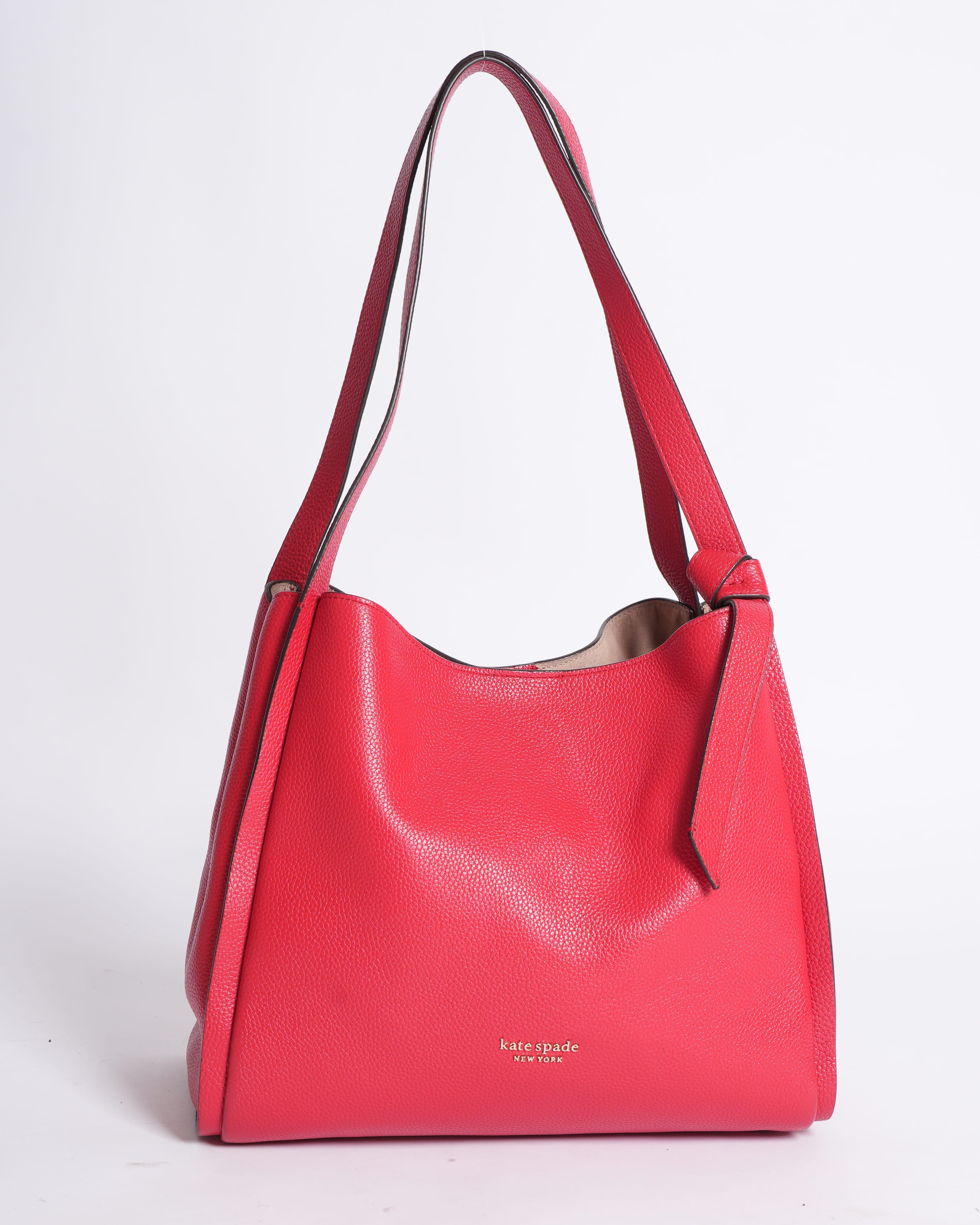 Kate Spade Knott Shoulder Bag in Red