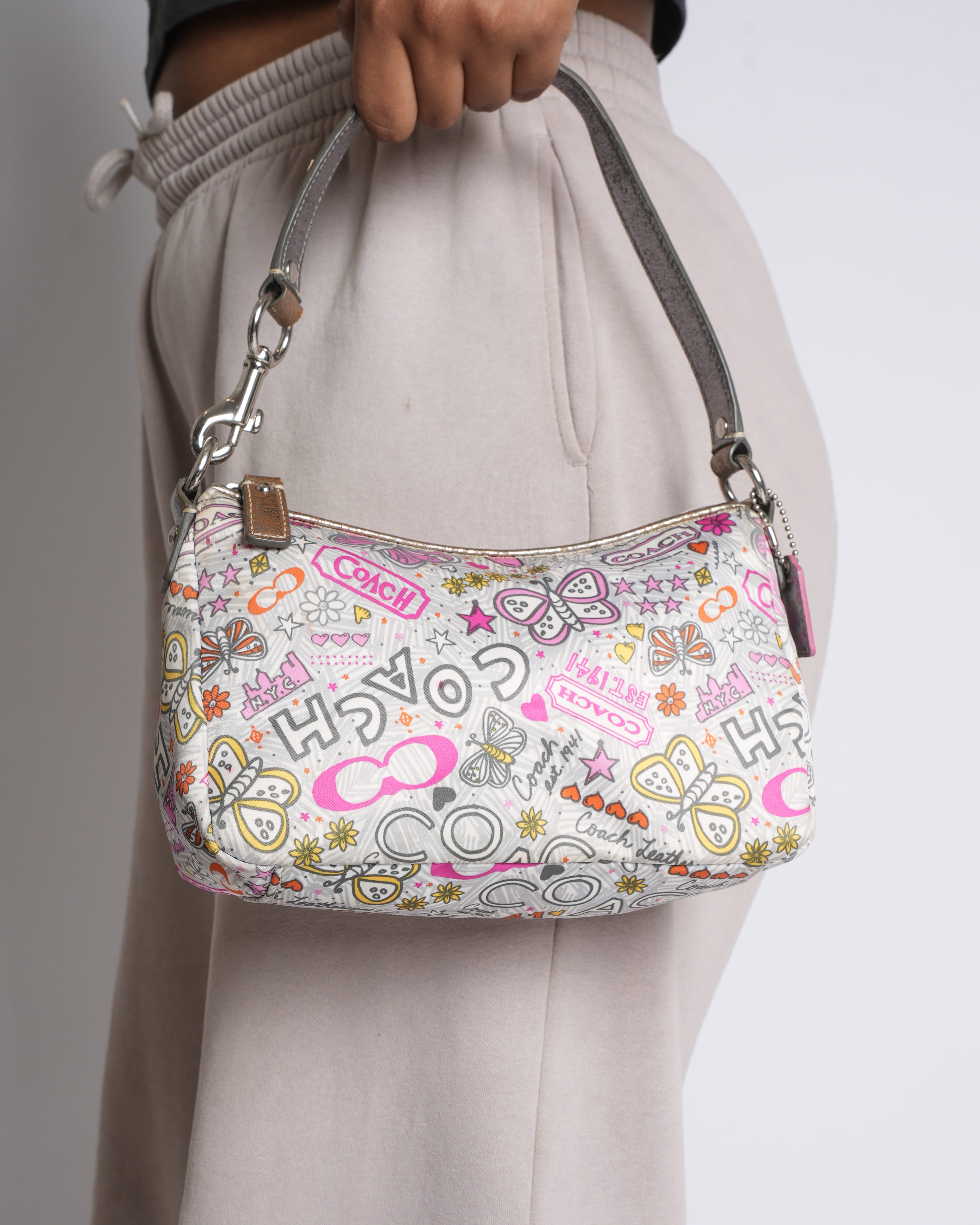 Coach Graffiti Mini Shoulder Bag