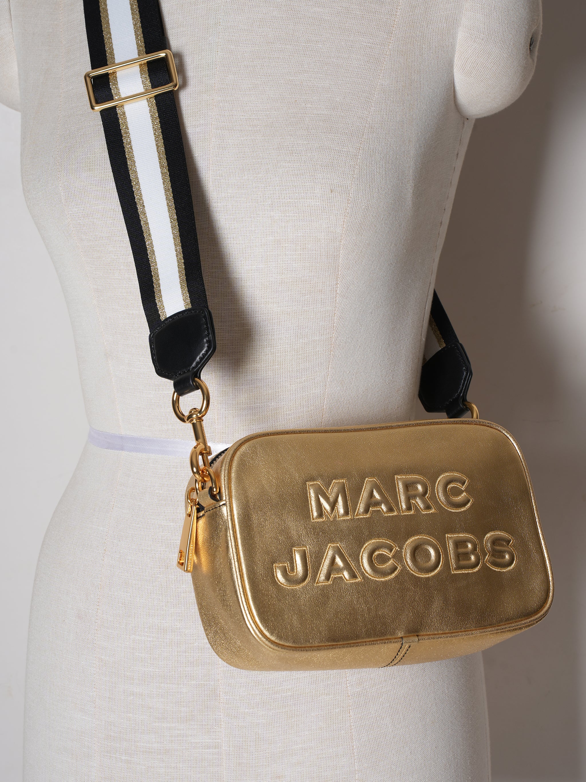 Marc Jacob Gold Crossbody Bag