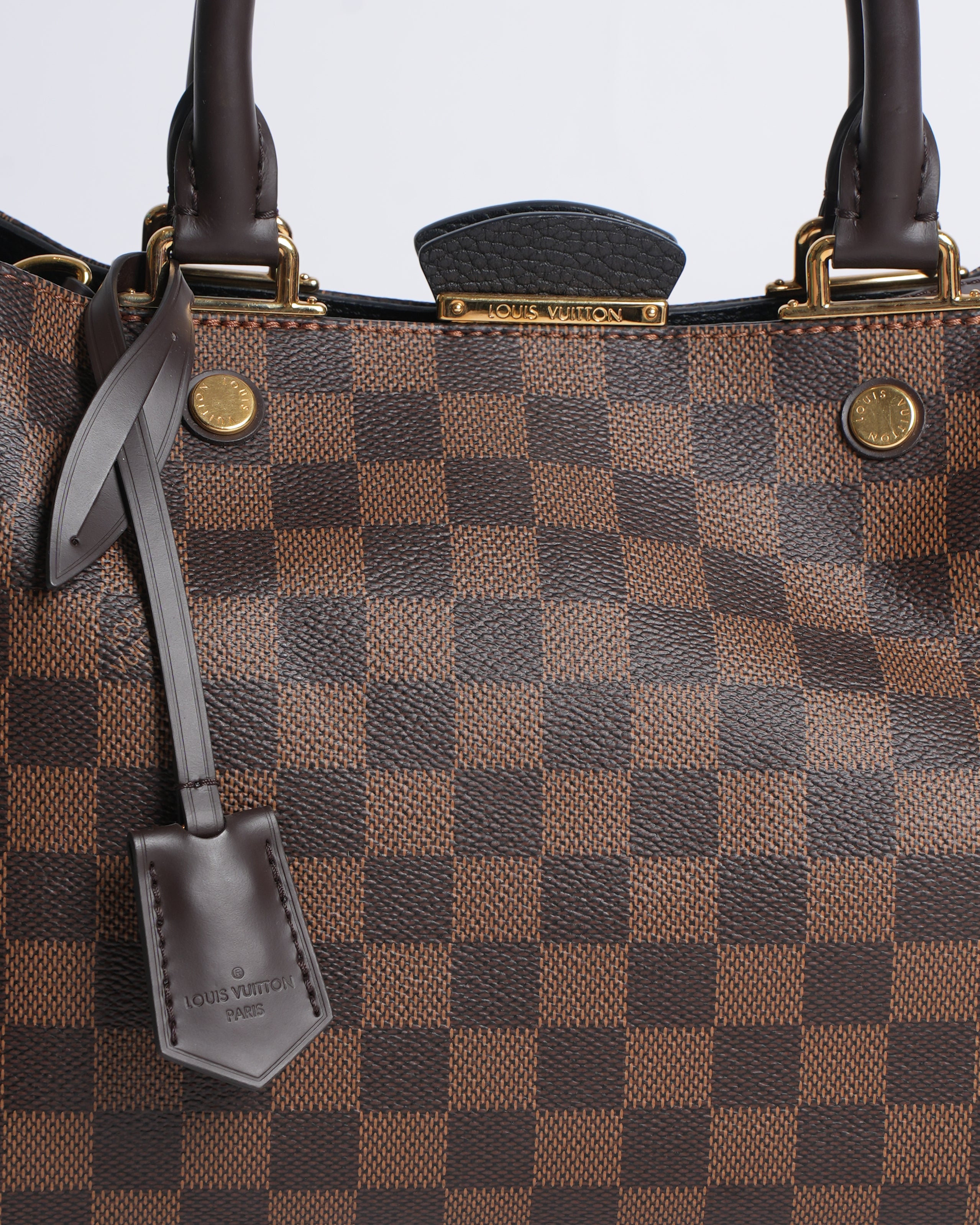 New Louis Vuitton Damier Ebene Brittany Satchel