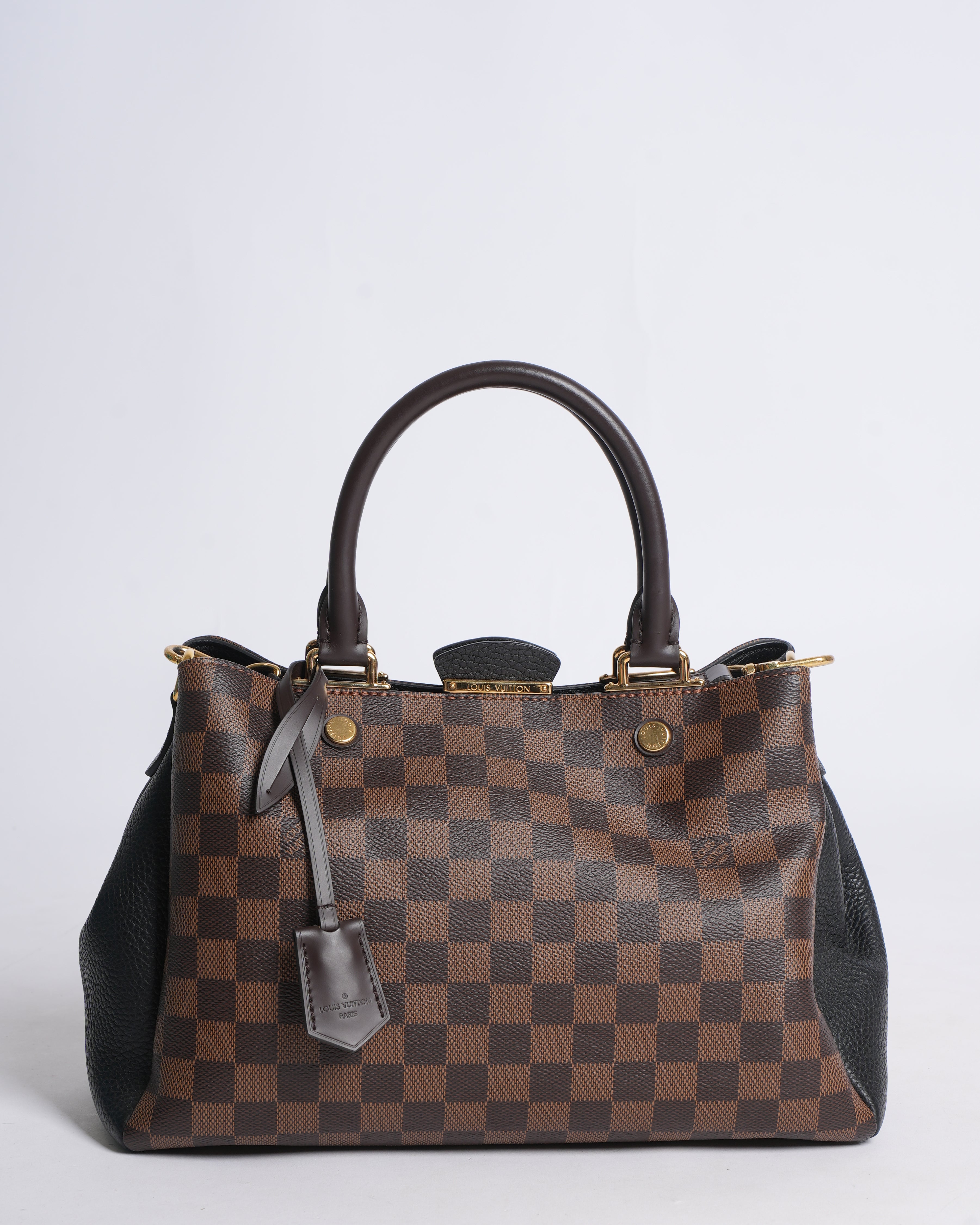 New Louis Vuitton Damier Ebene Brittany Satchel