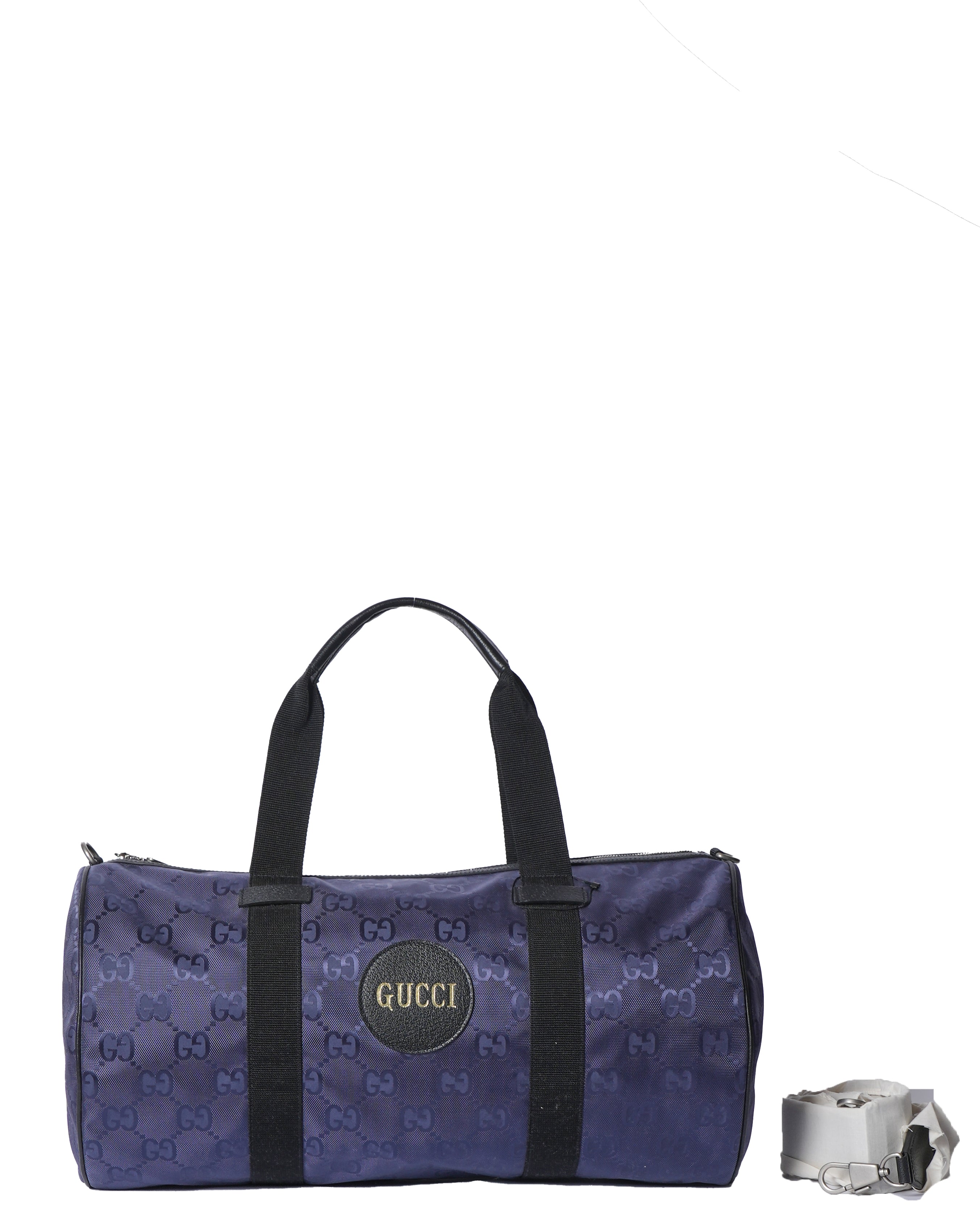 Gucci Blue Travel Duffle Bag