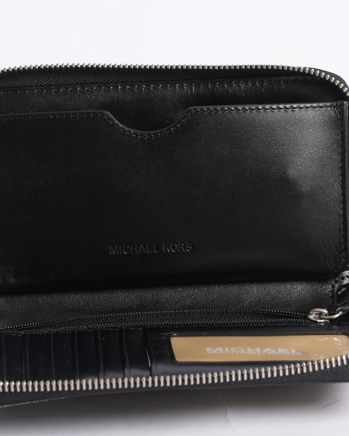 New Michael kors monogram logo wristlet