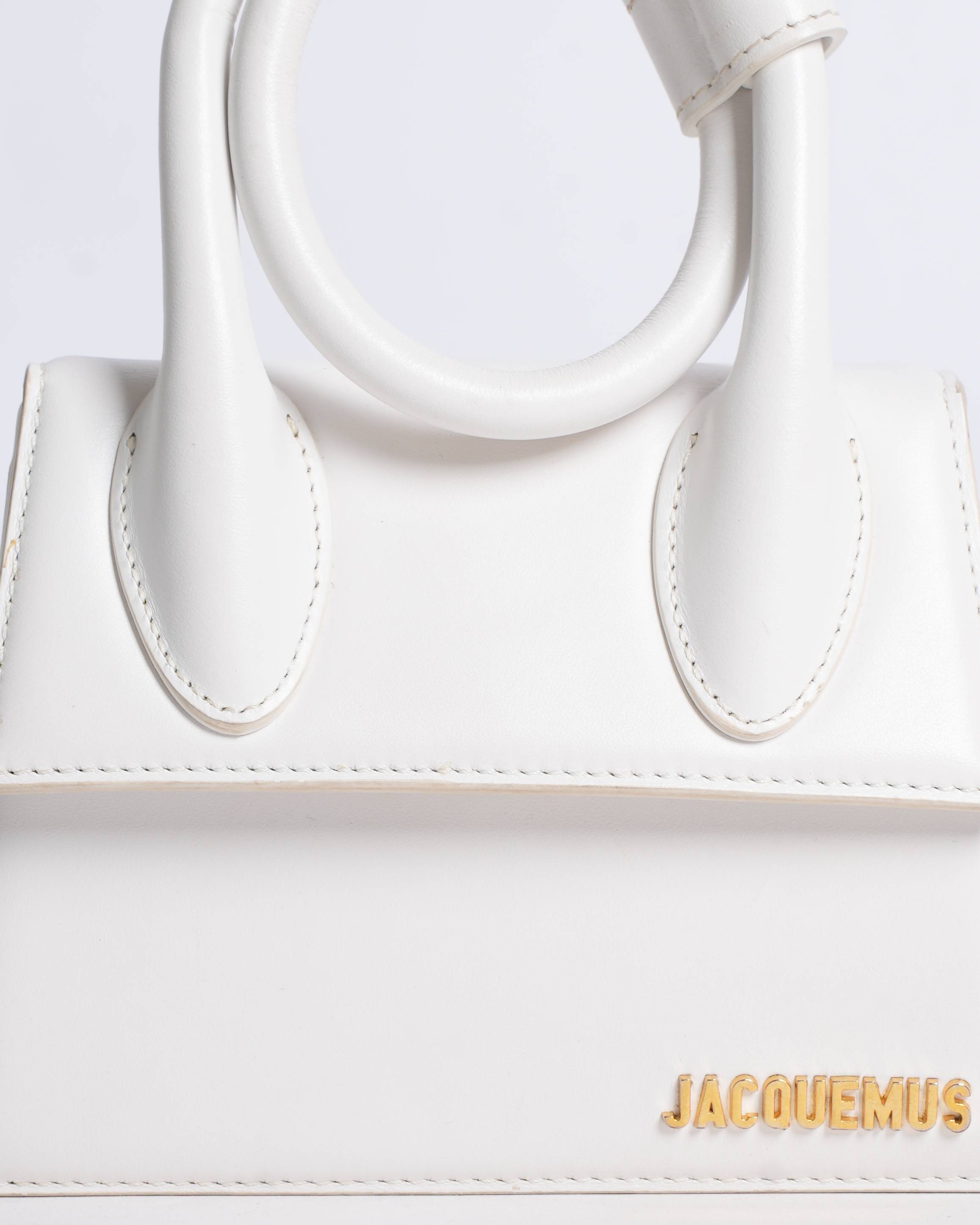 Jacquemus Le Chiquito Noeud leather handbag